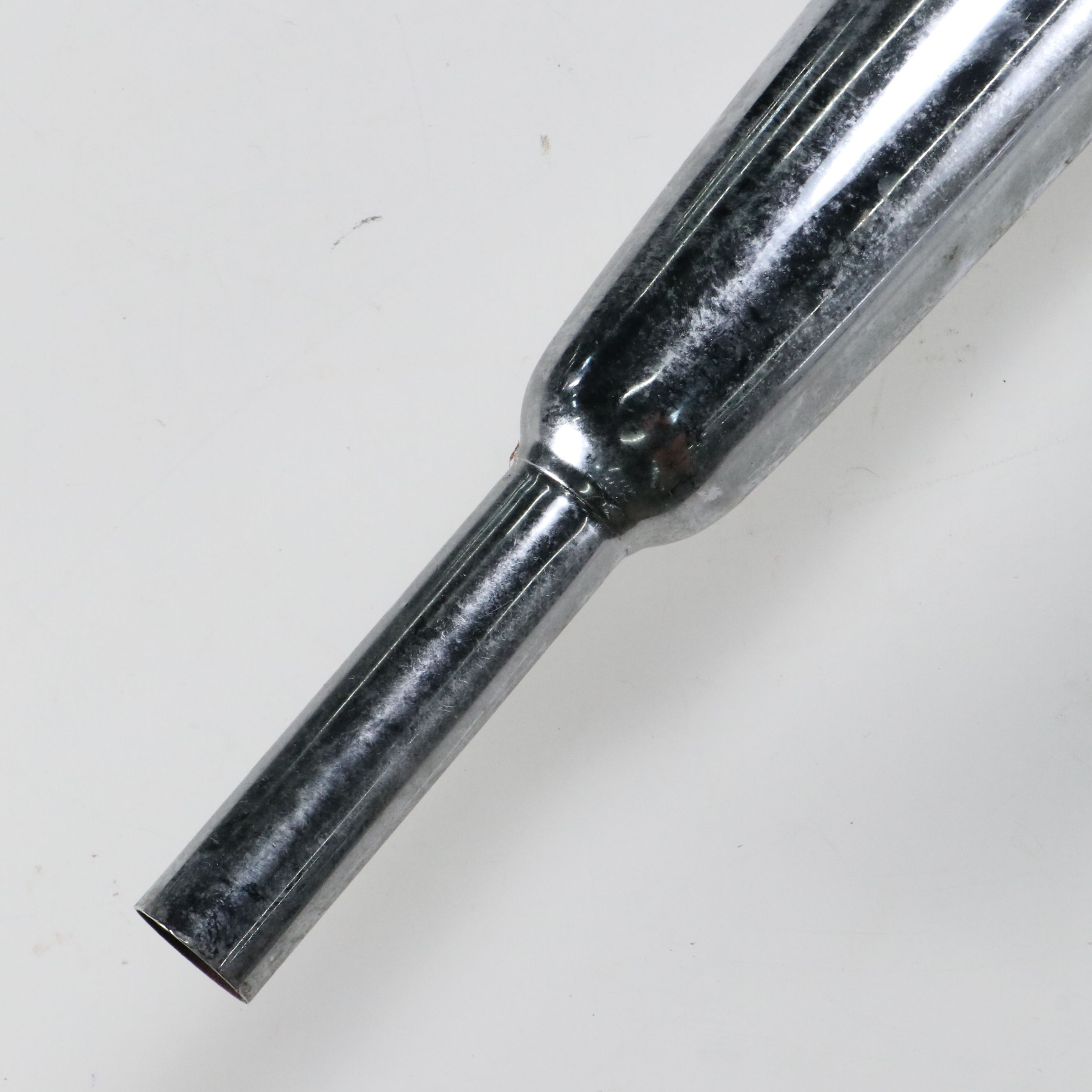 Two Chrome Exhaust Muffler Systems