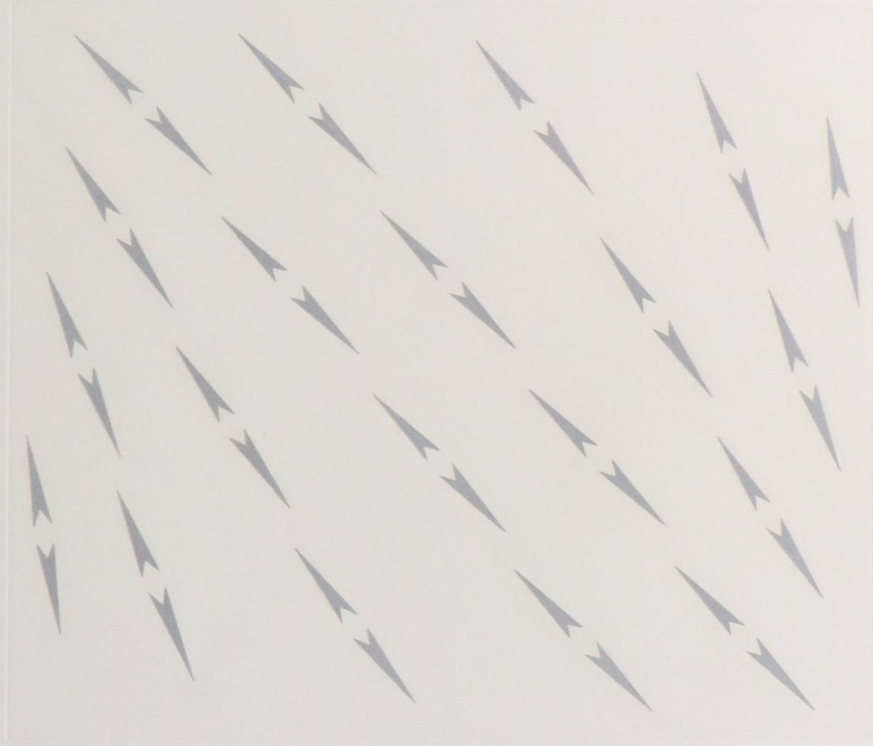 Tess Jaray Non-Objective Serigraphs, 1971