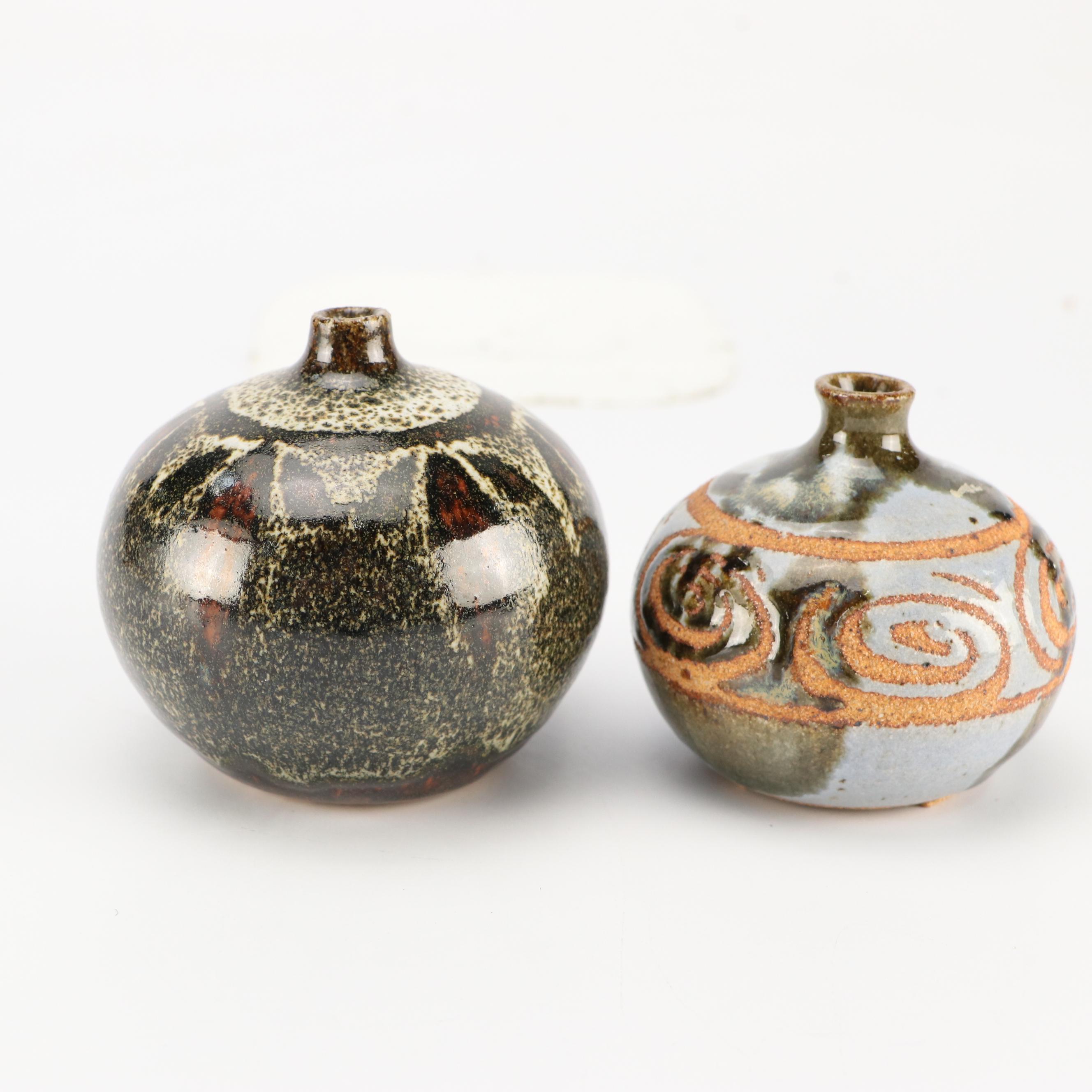 Art Pottery Bottle Vases