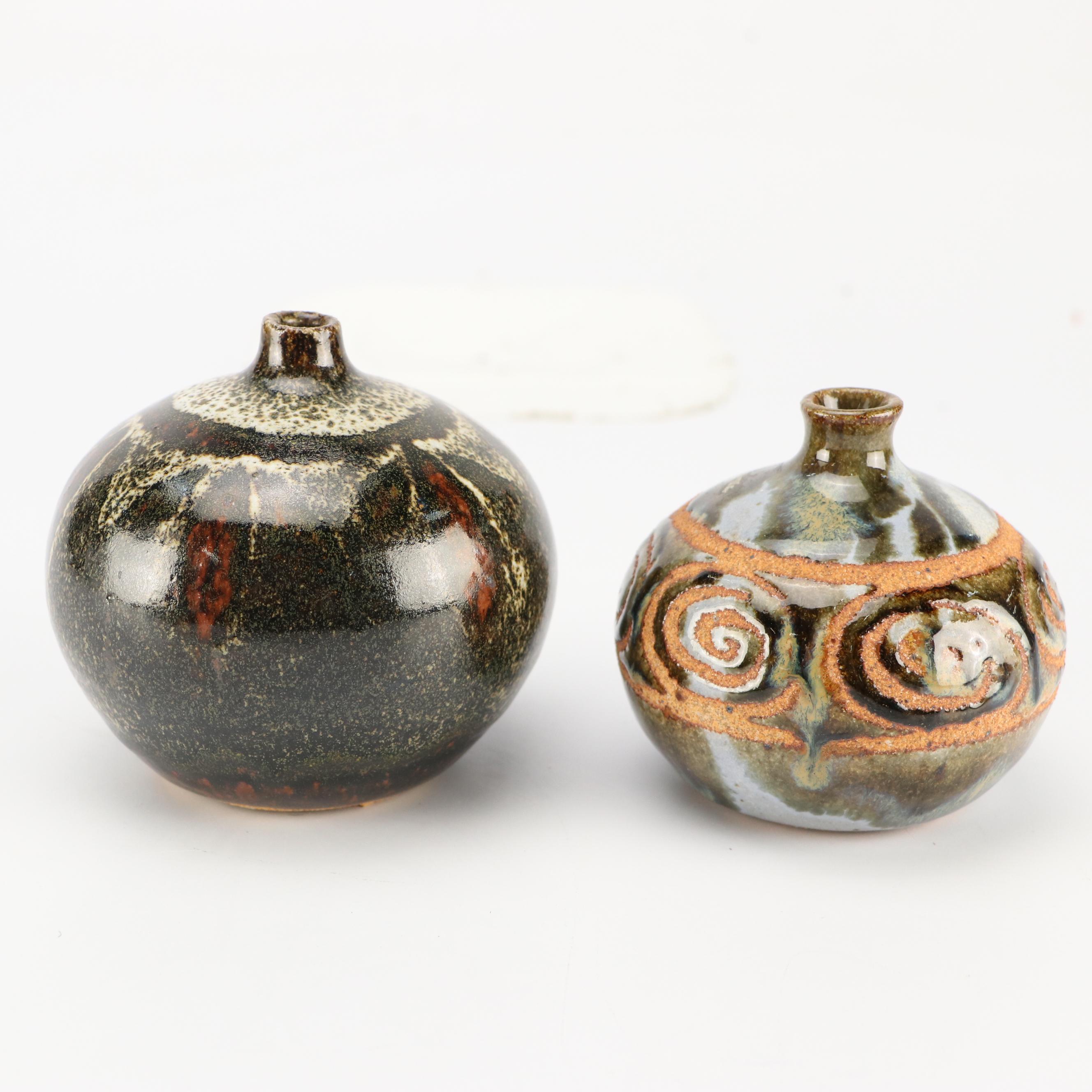 Art Pottery Bottle Vases