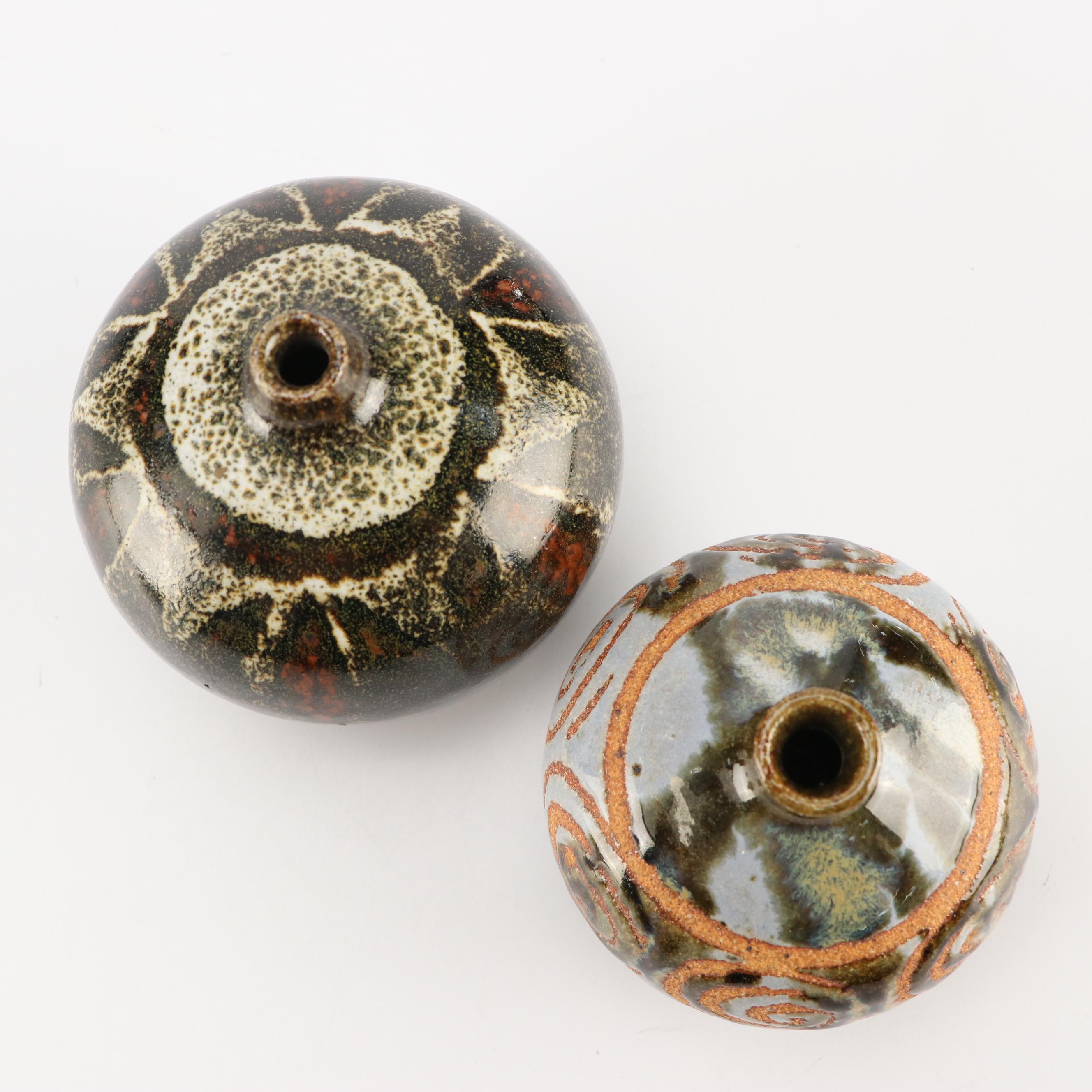 Art Pottery Bottle Vases