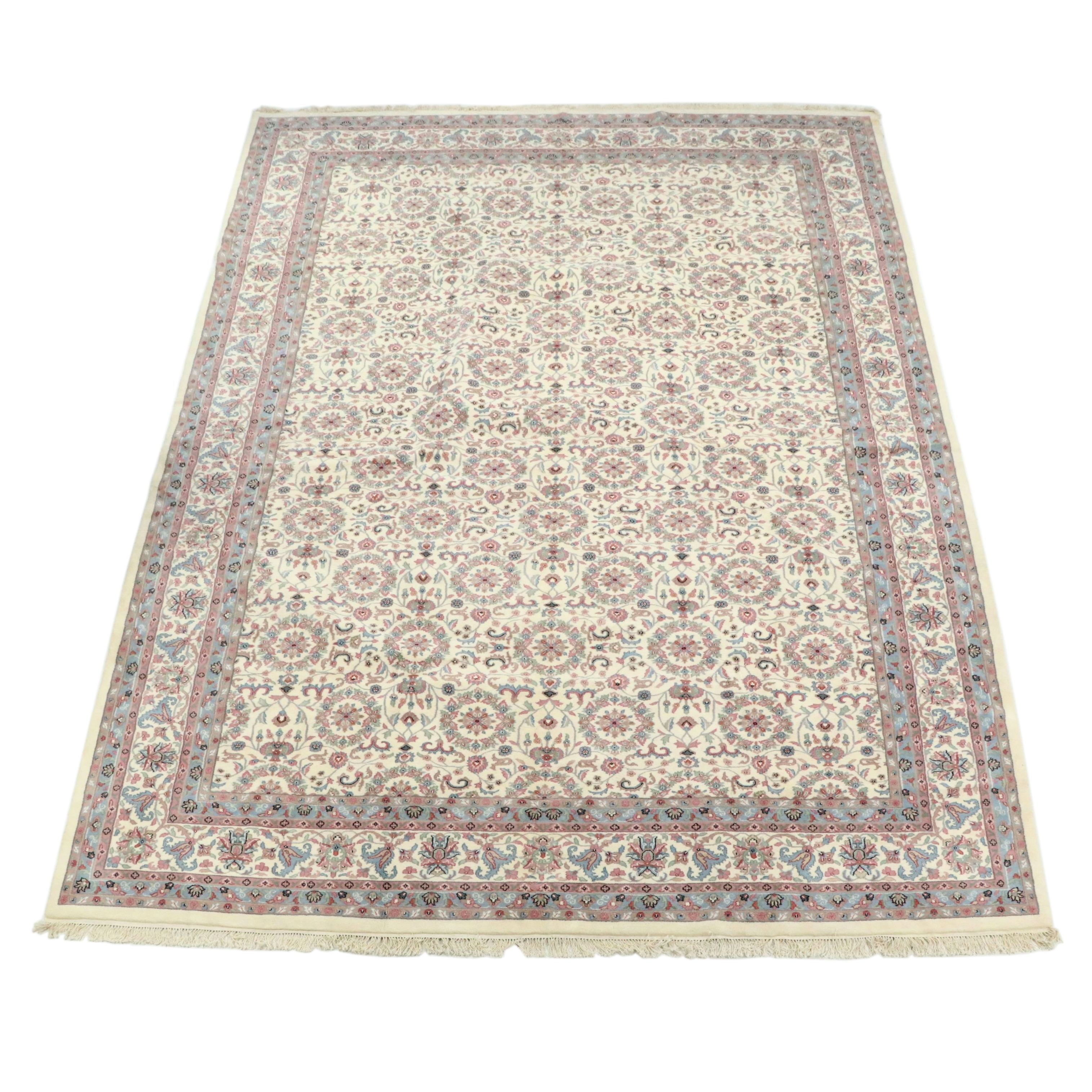 12'2 x 18'8 Hand-Knotted Sino-Persian Tabriz Room Sized Rug