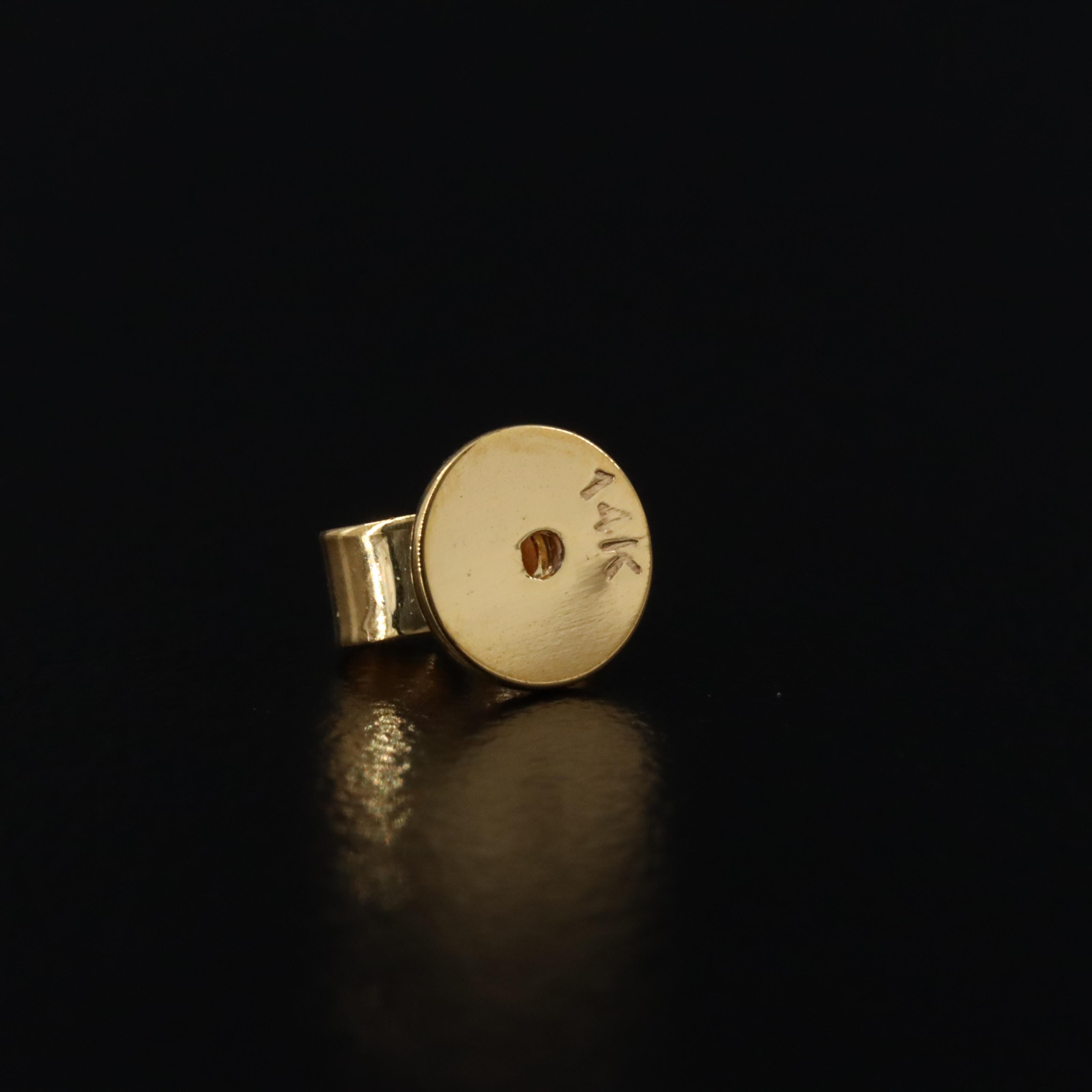 14K 3.30 CTW Lab Grown Diamond Stud Earrings with IGI Reports