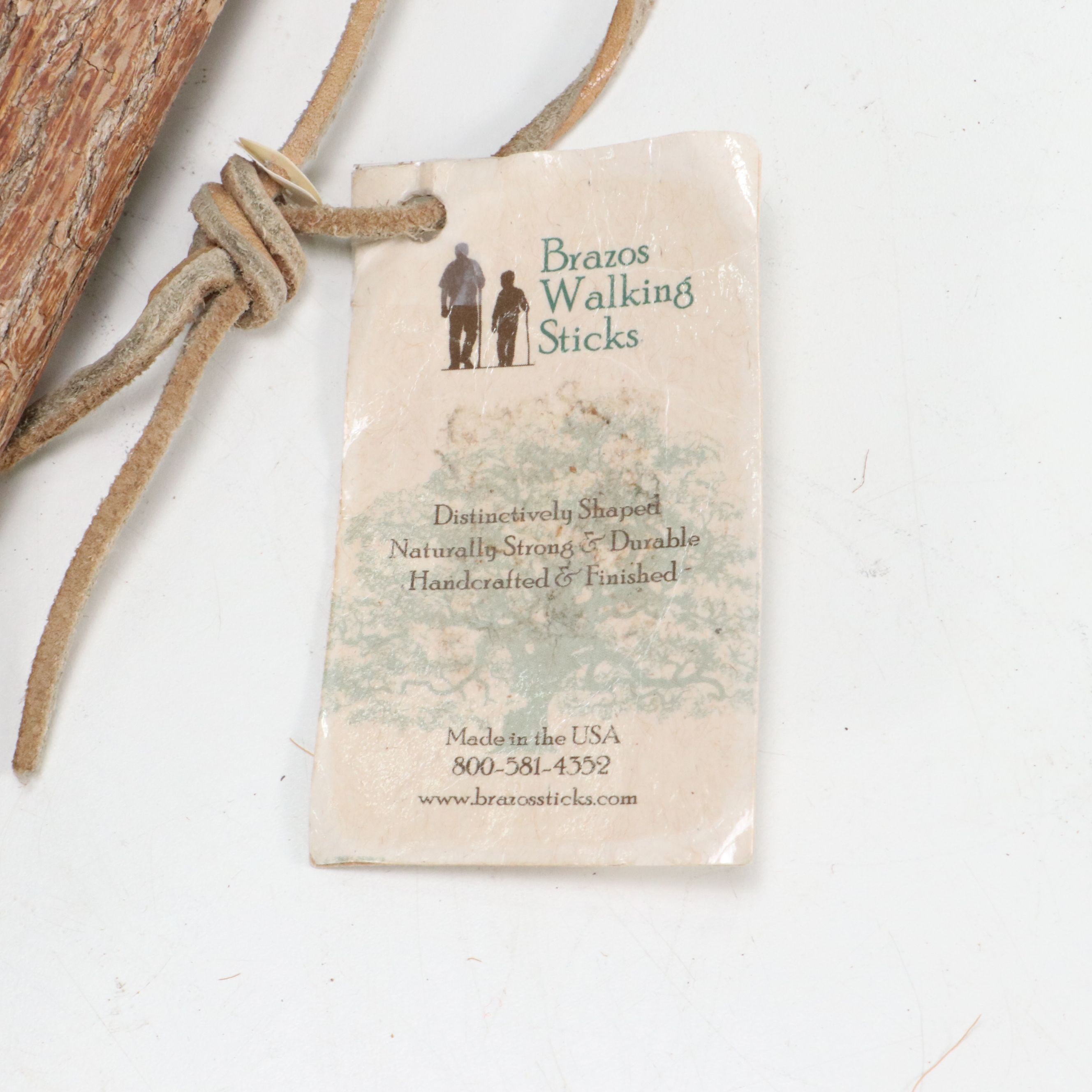 Bark Quiver with Wood Walking Sticks, Feathers and Log Slab