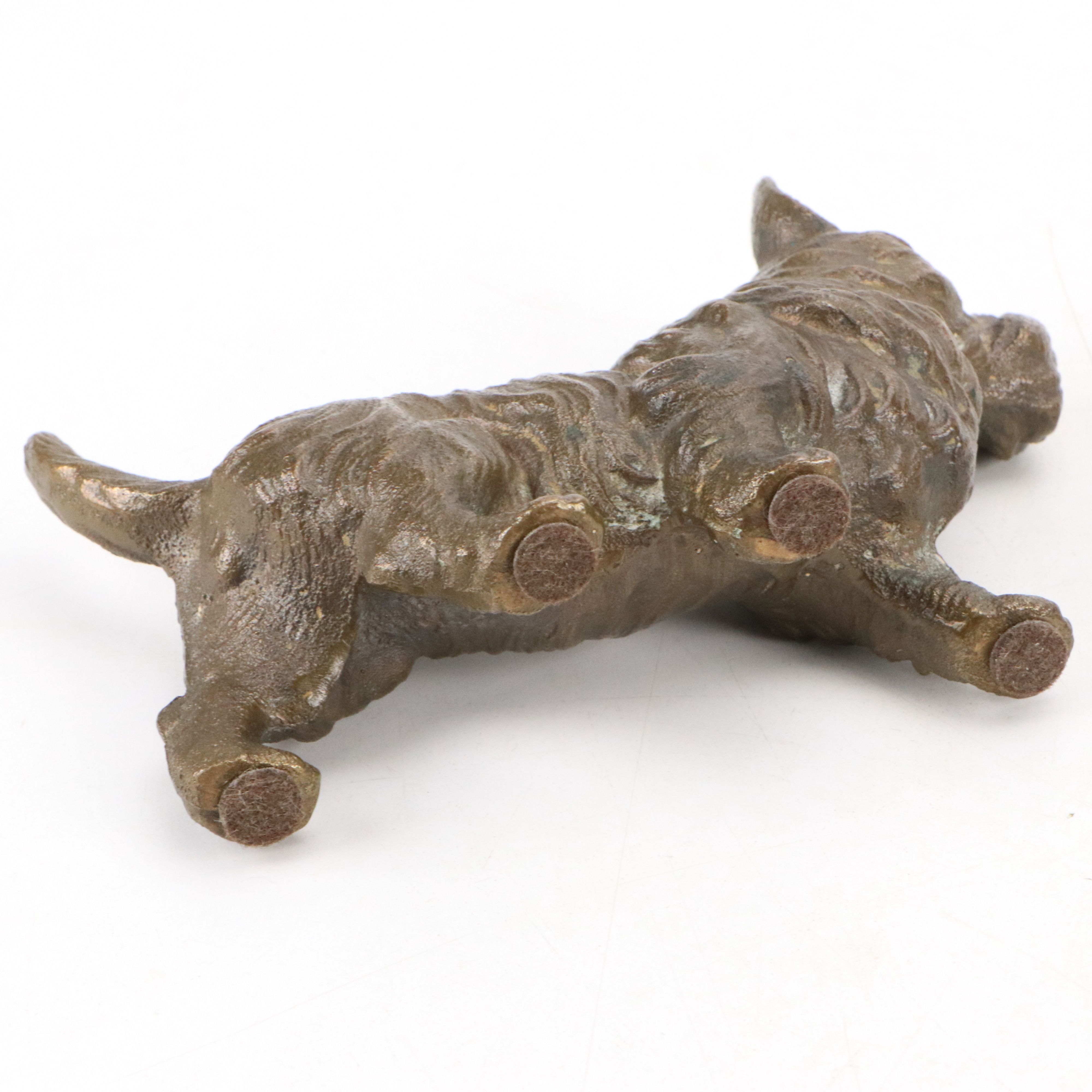 Hamilton Foundry Scottish Terrier Paperweights with Other Cast Metal Dog