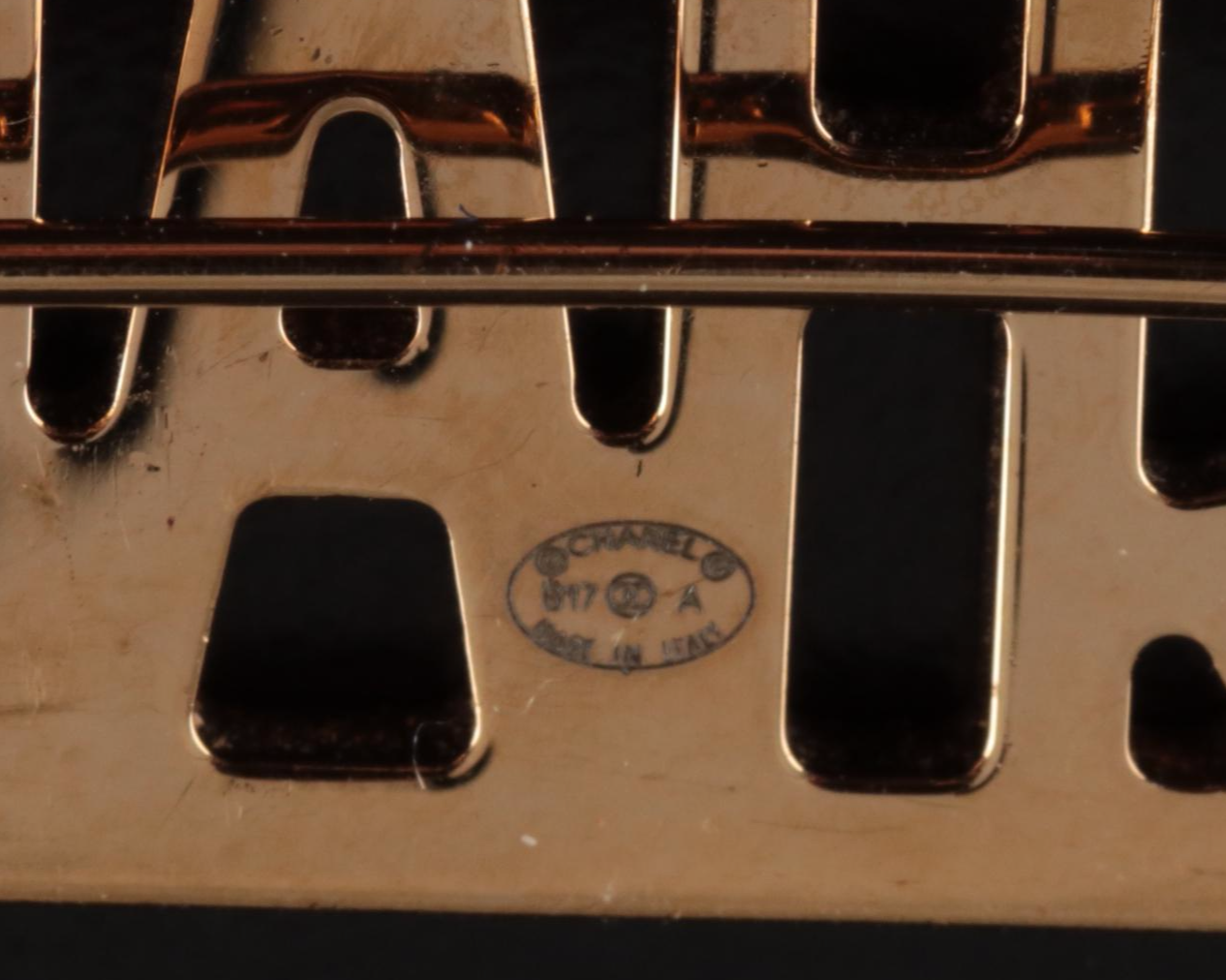 Chanel Crystal Lighter Brooch Pin