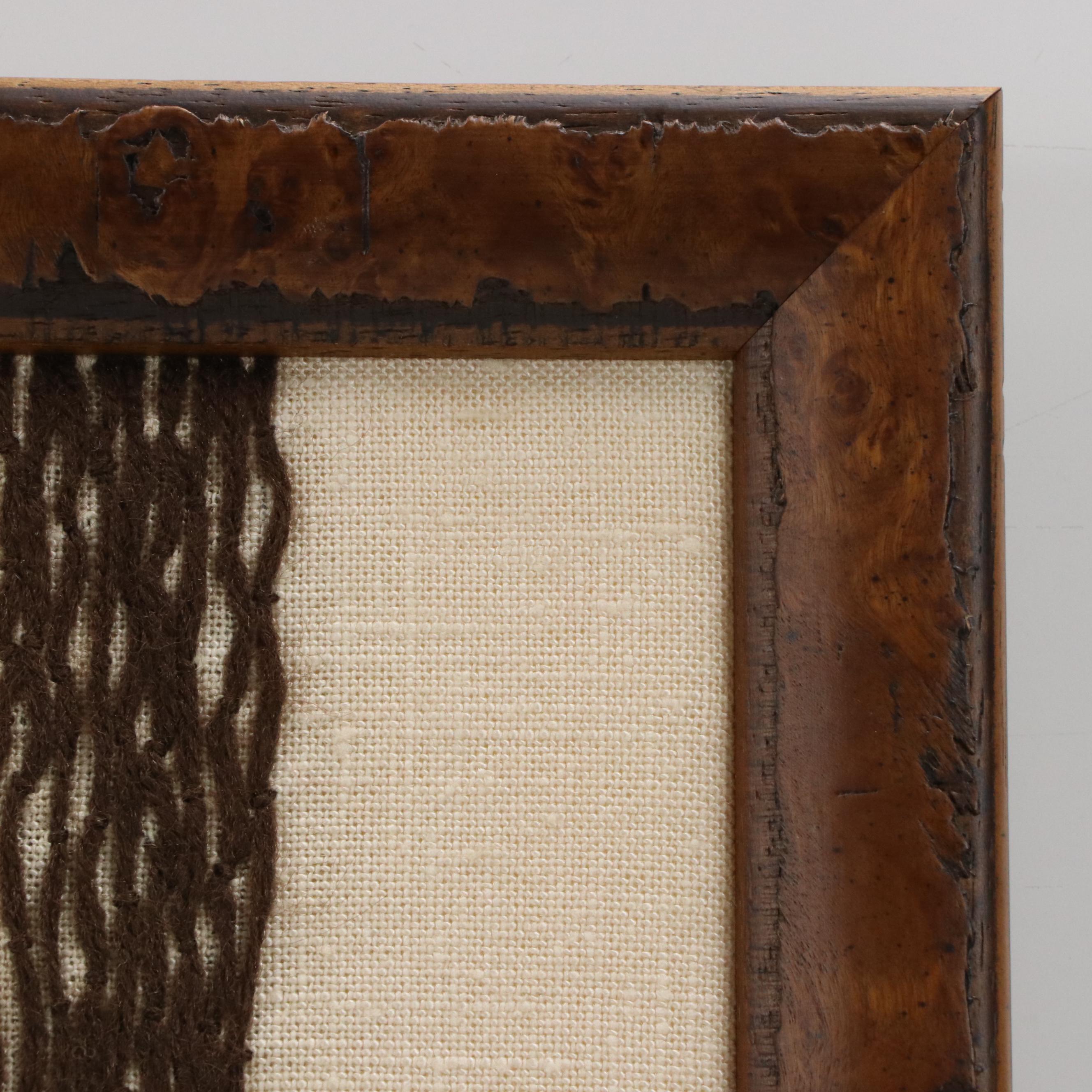 Sue White Handmade Embroidery of Bald Eagle