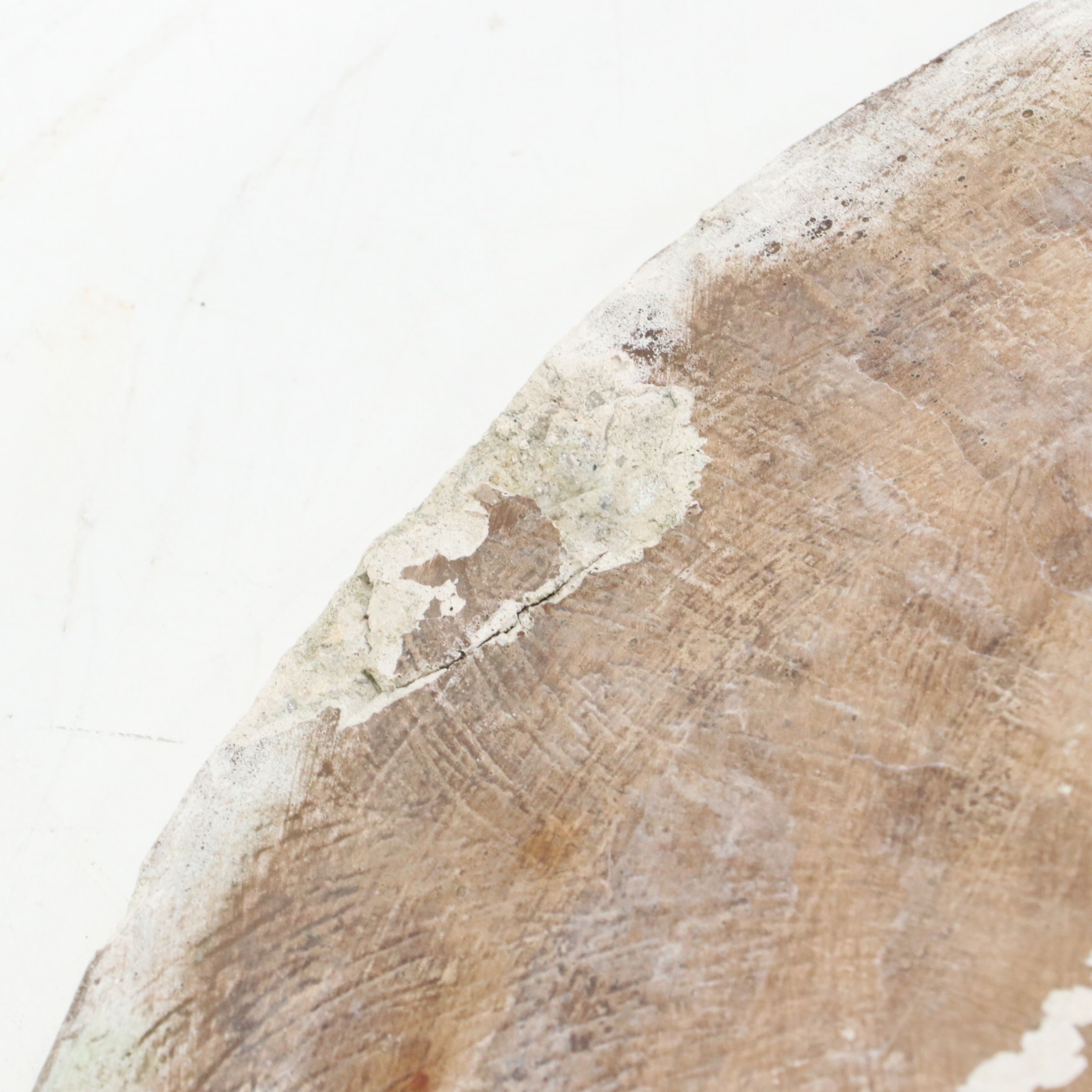 Sculptural Bird Bath with Brutalist Concrete Basin