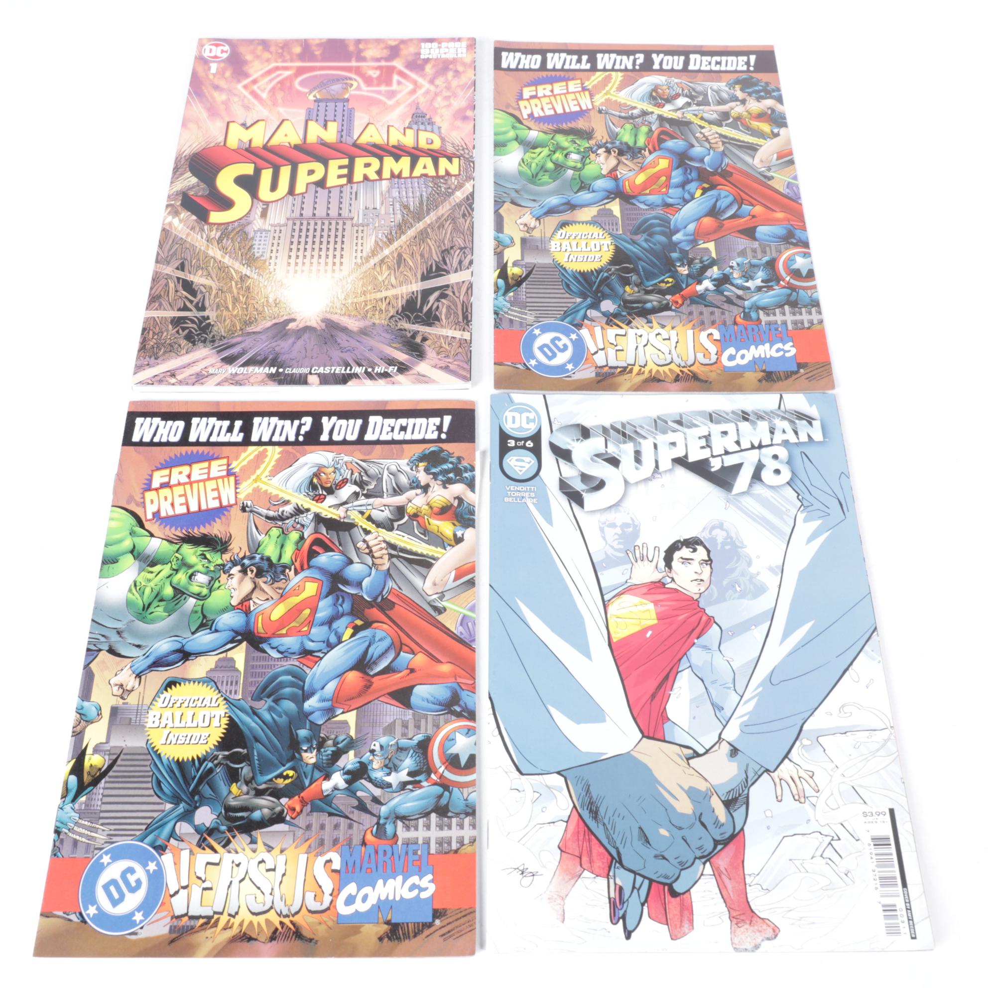 Modern Age DC Comics "Superman" Comic Book Collection