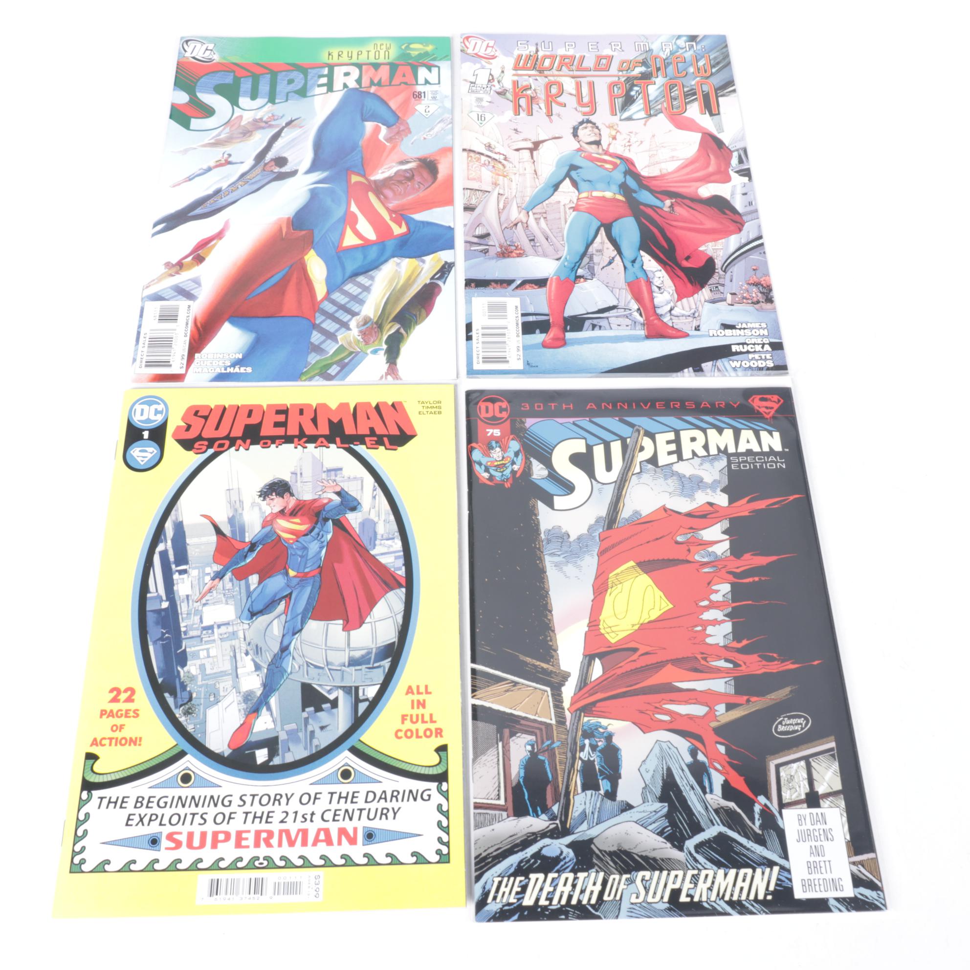 Modern Age DC Comics "Superman" Comic Book Collection