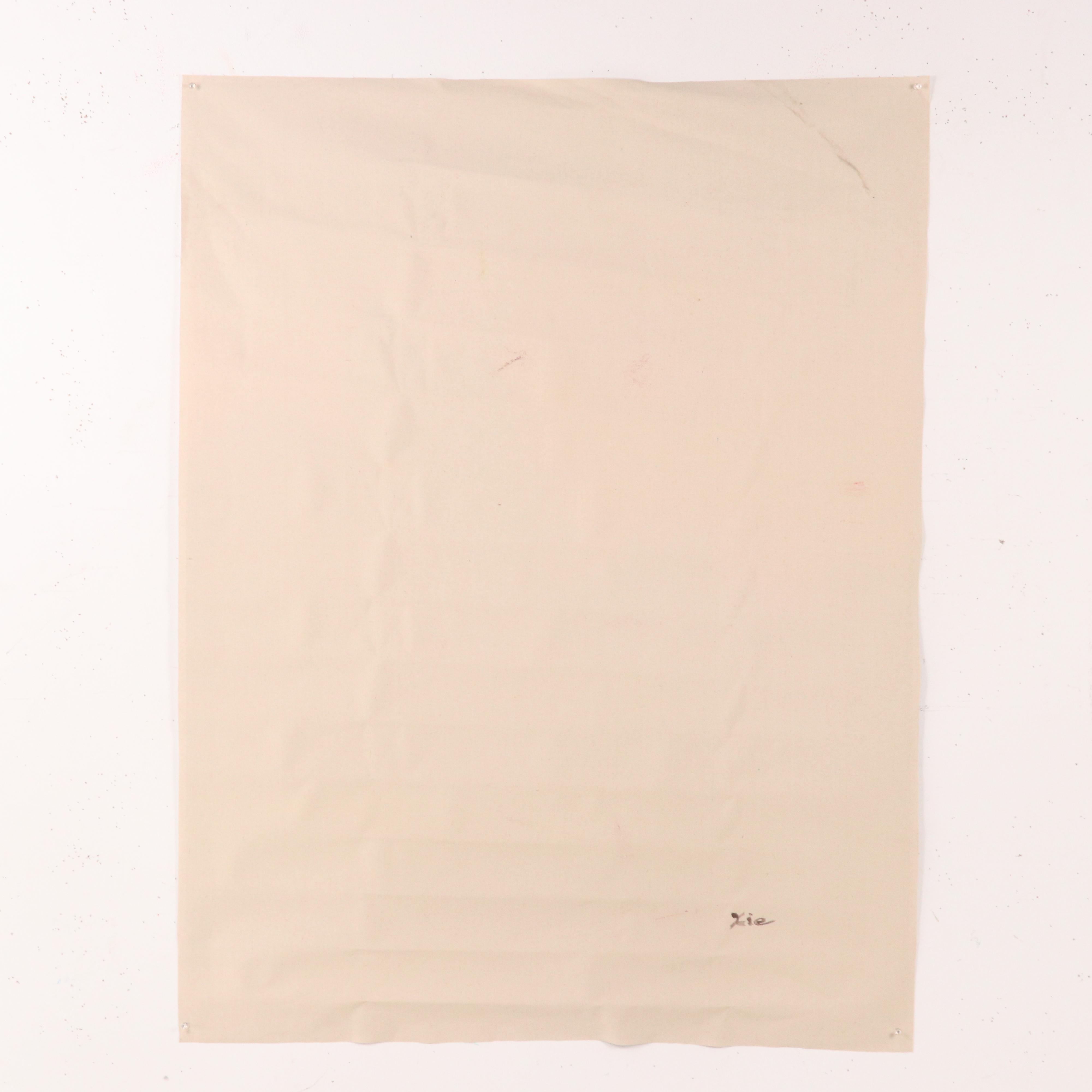 Xie Stylized Landscape Oil Painting, 21st Century