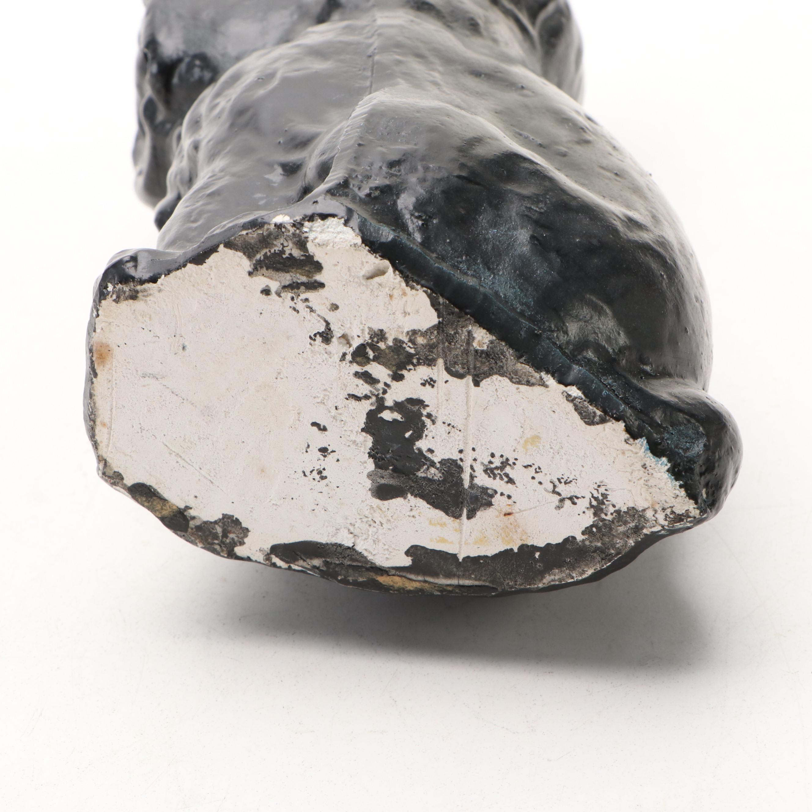 Art Deco Style Scottie Dog Figurine and Door Stop, 20th Century