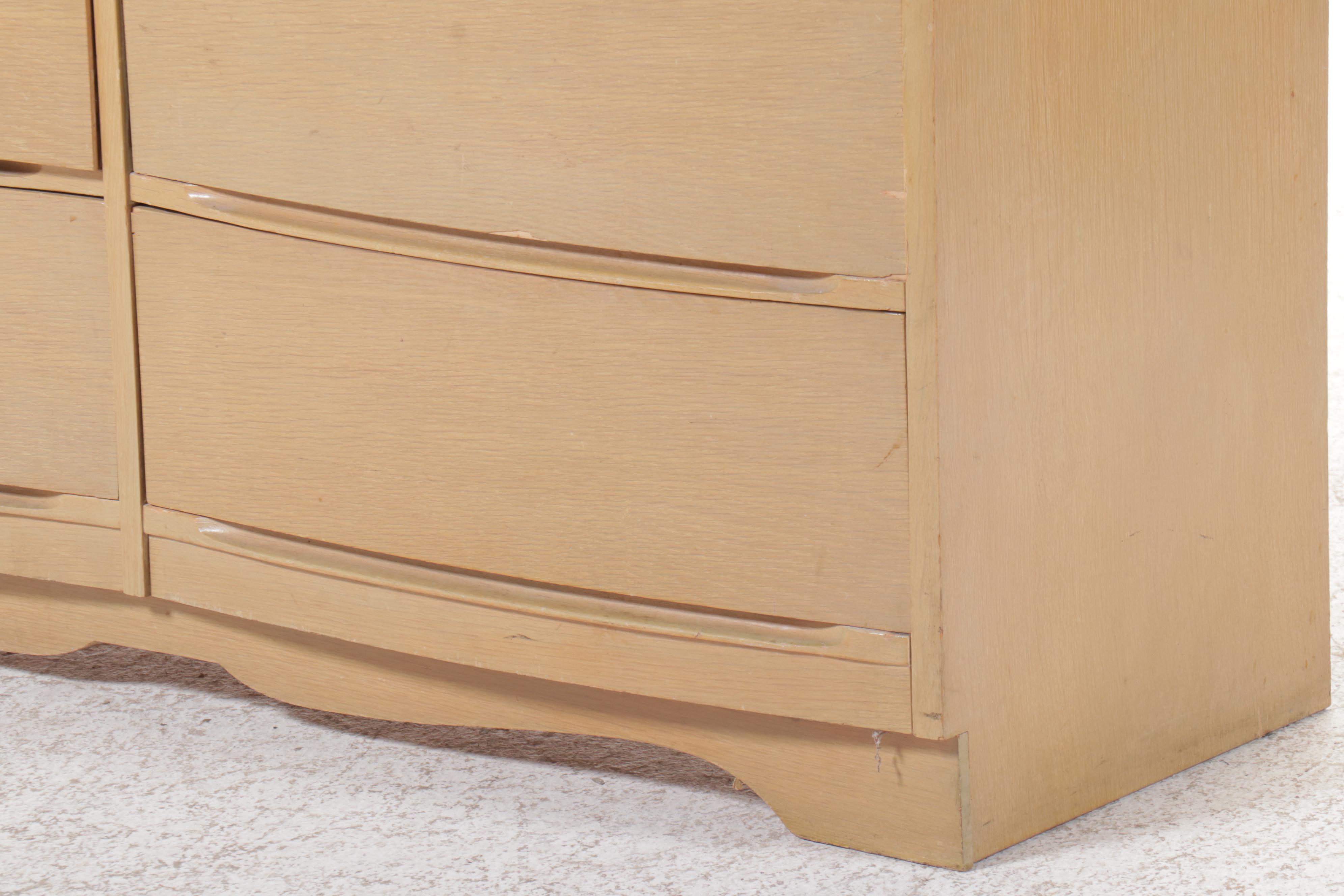 Mid Century Modern Oak Dresser
