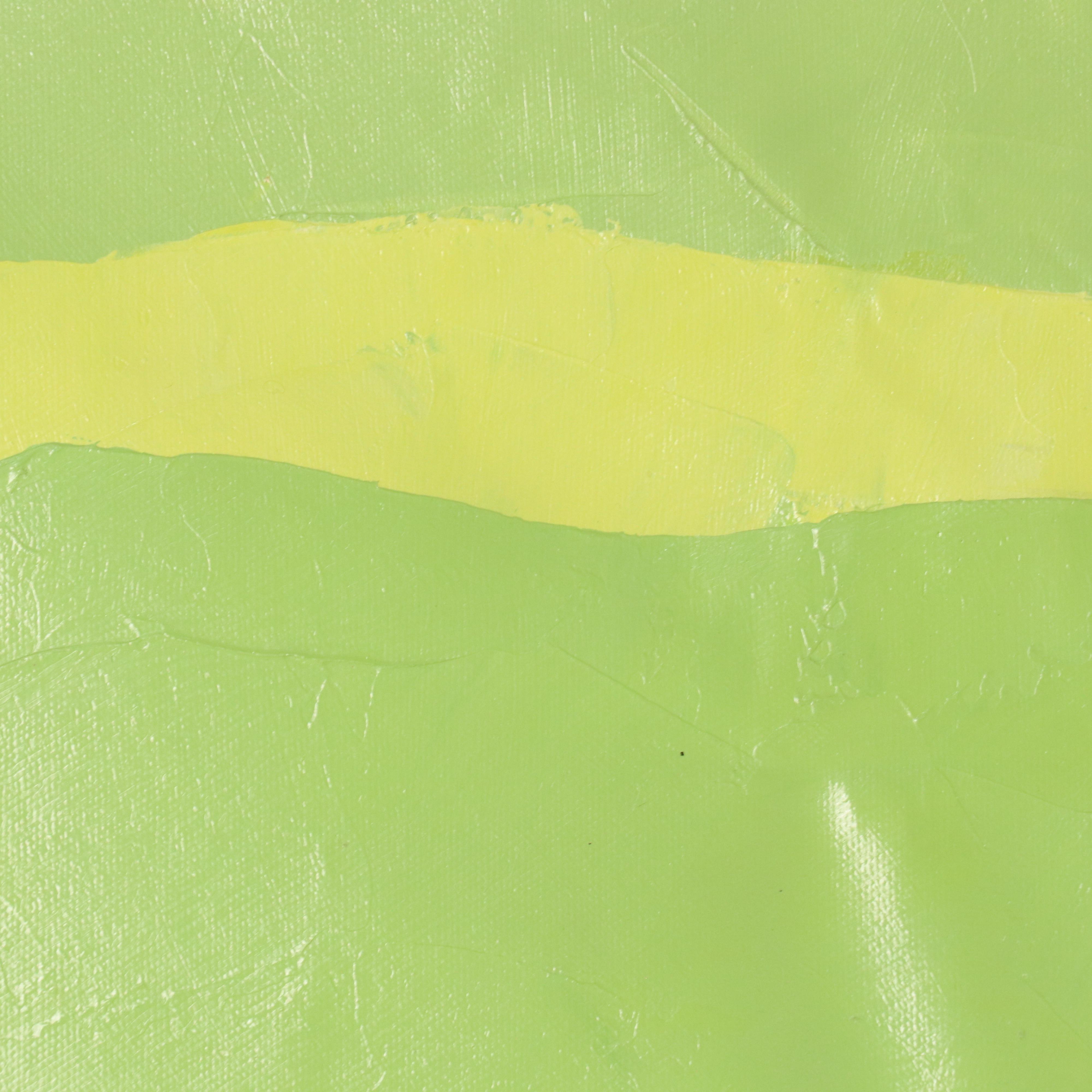 Zheng Stylized Landscape Oil Painting, 21st Century