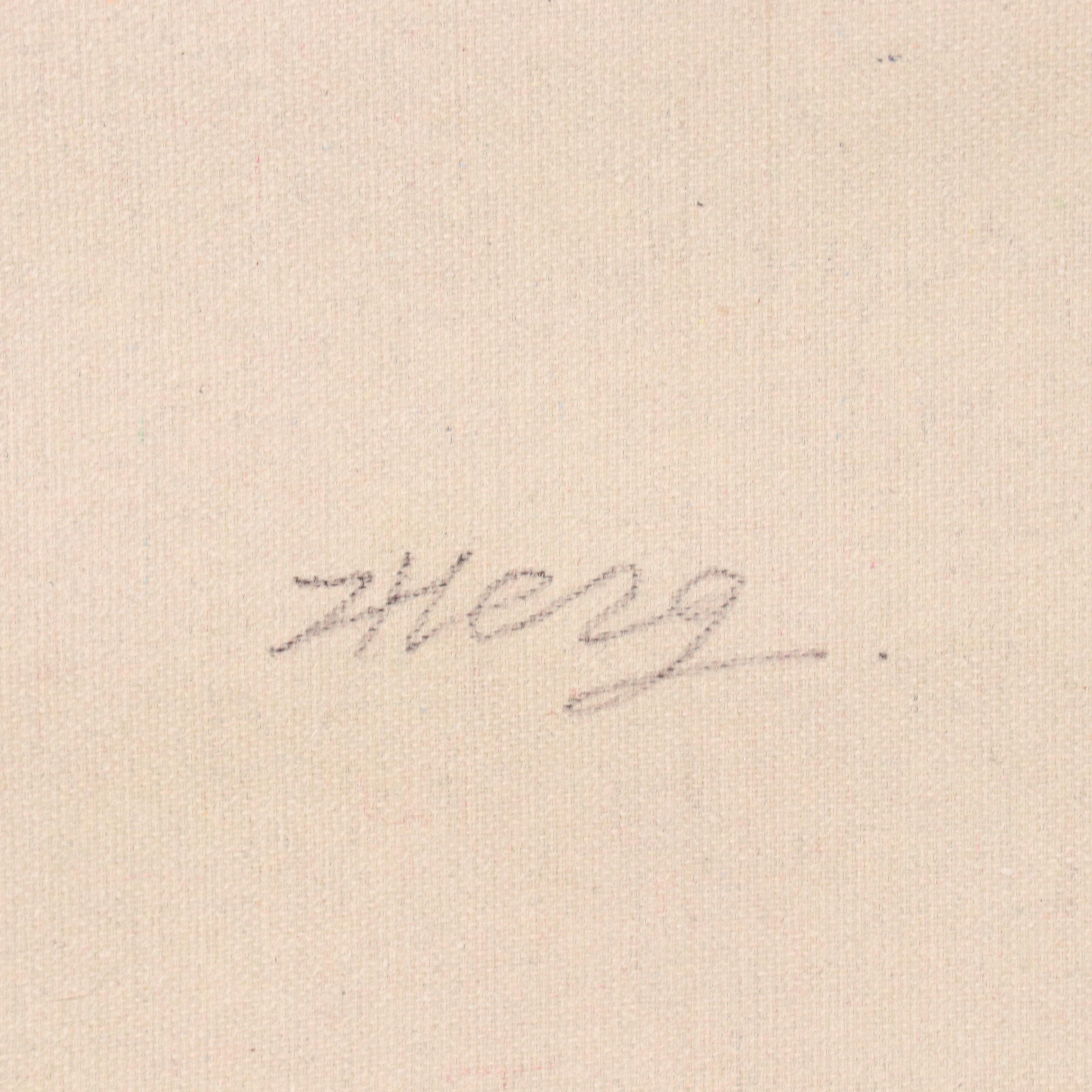 Zheng Stylized Landscape Oil Painting, 21st Century