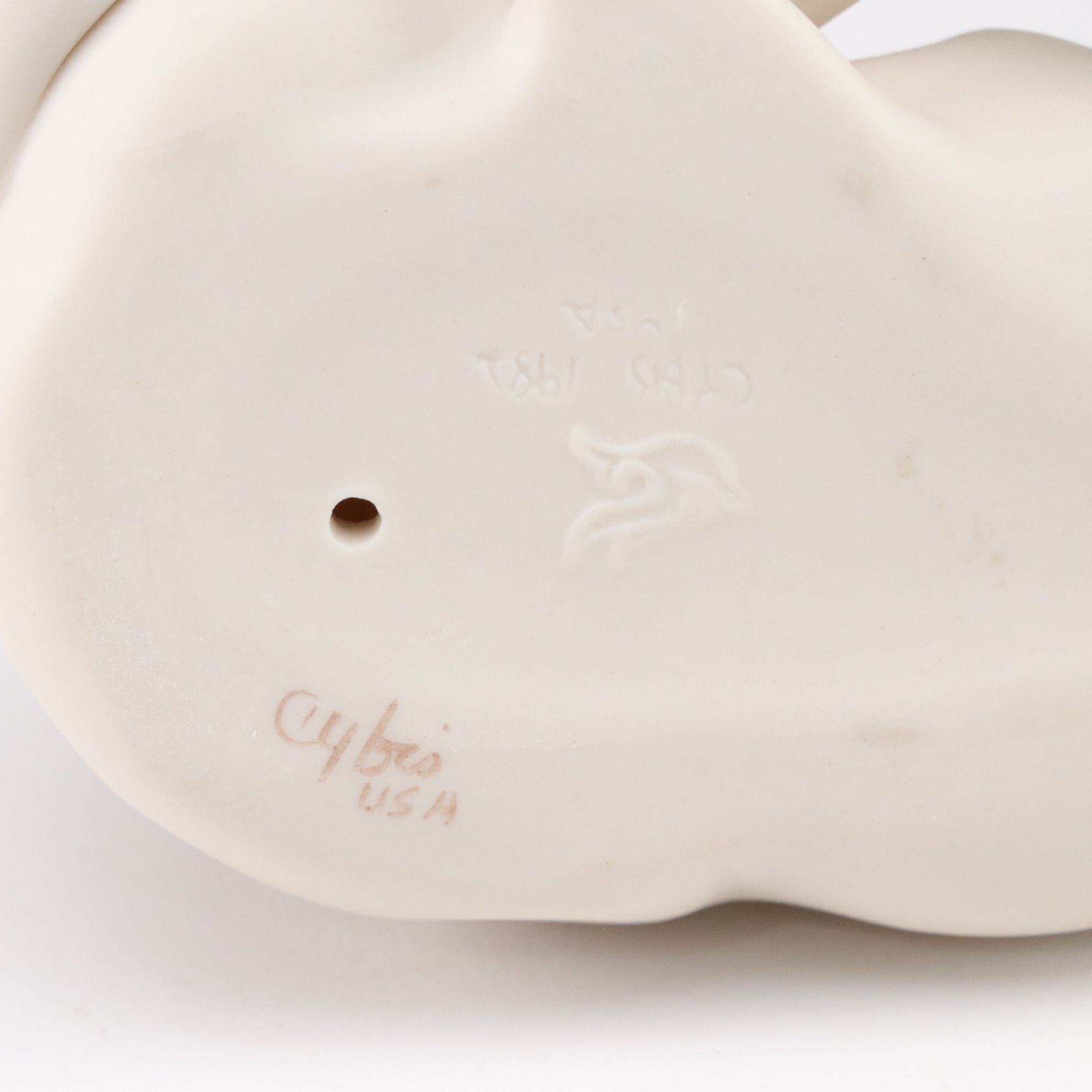 Cybis "Sir Bailey" and "Lord Bentley" Porcelain Unicorn Figurines