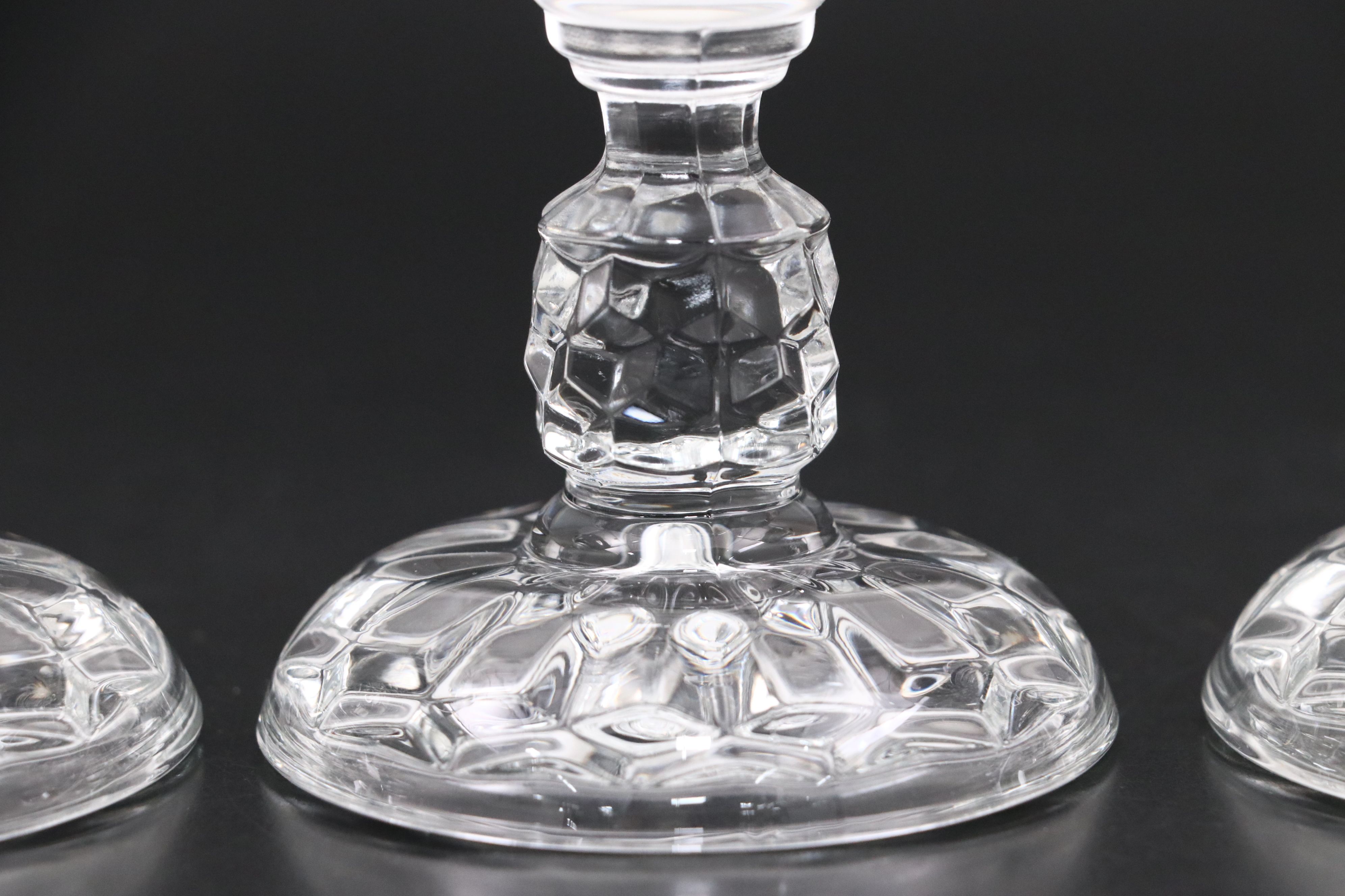 Fostoria "American Lady"  Water Goblets, 1934-1971