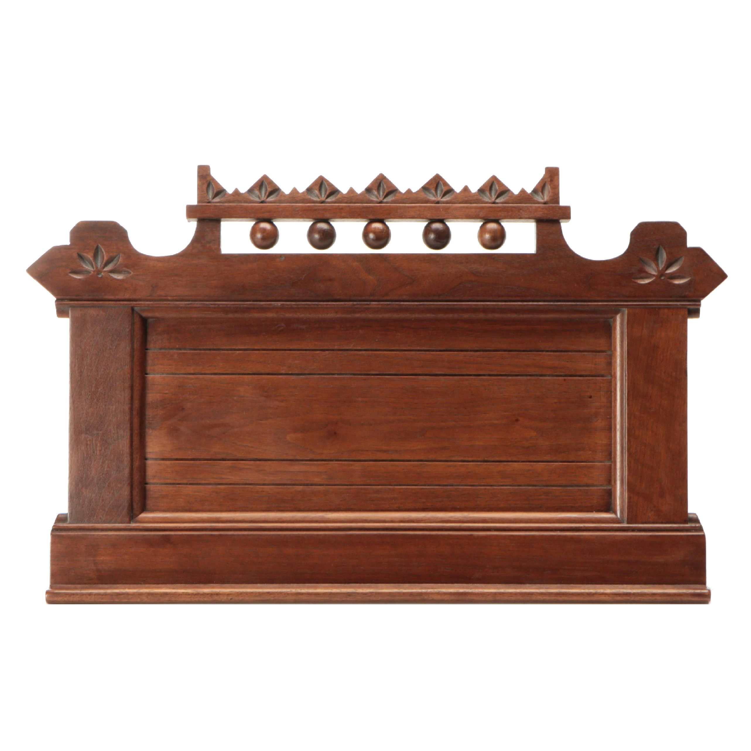 Victorian Style Wood Book Stand