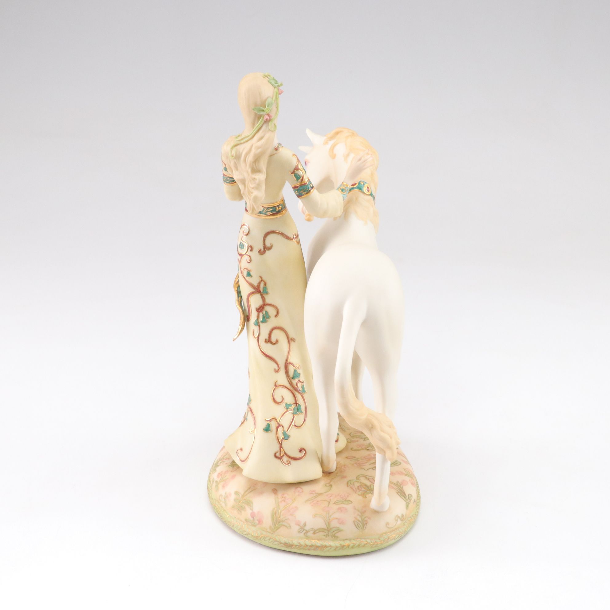 Cybis "The Lady and The Unicorn" Porcelain Figurines