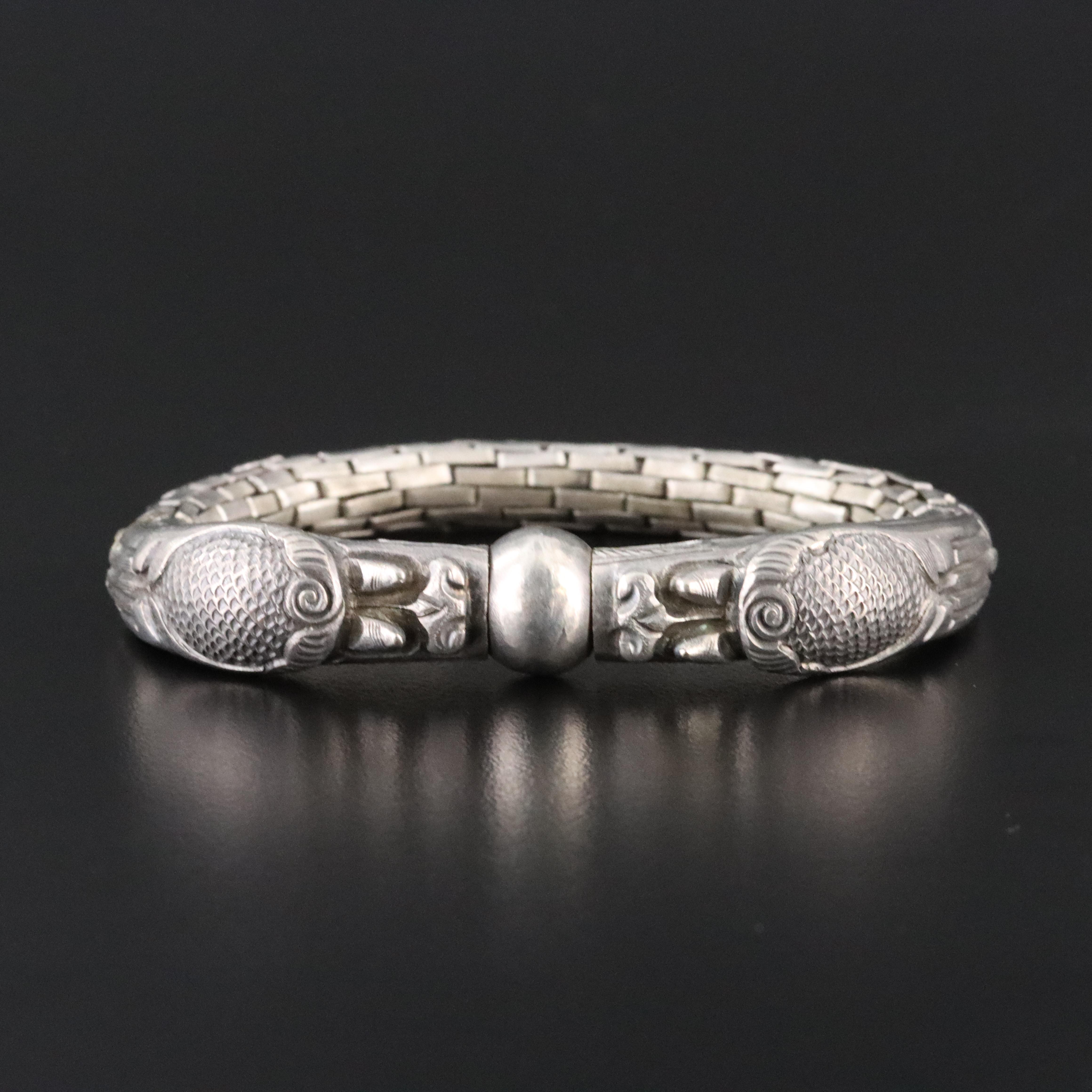 800 Silver Makara Bracelet
