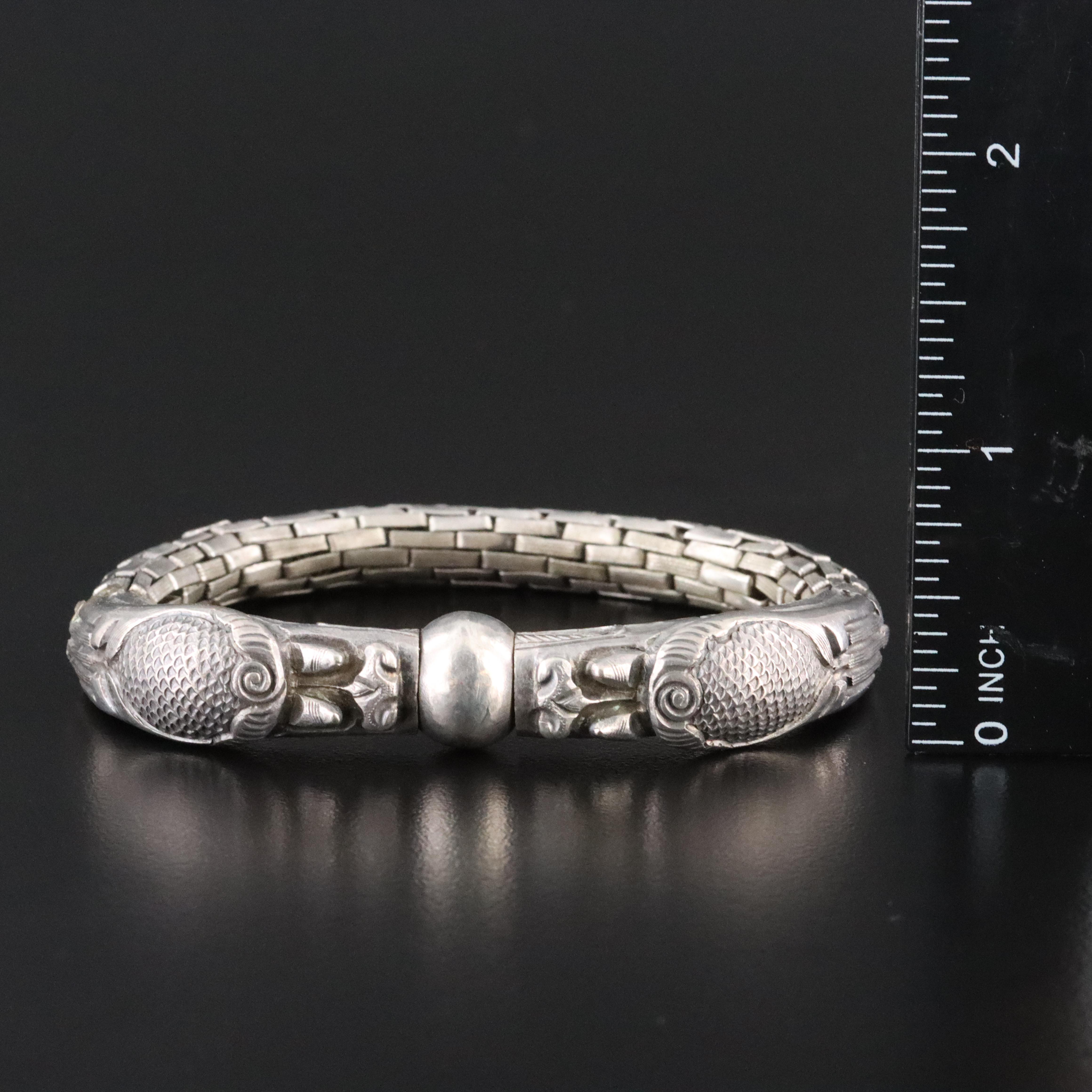 800 Silver Makara Bracelet
