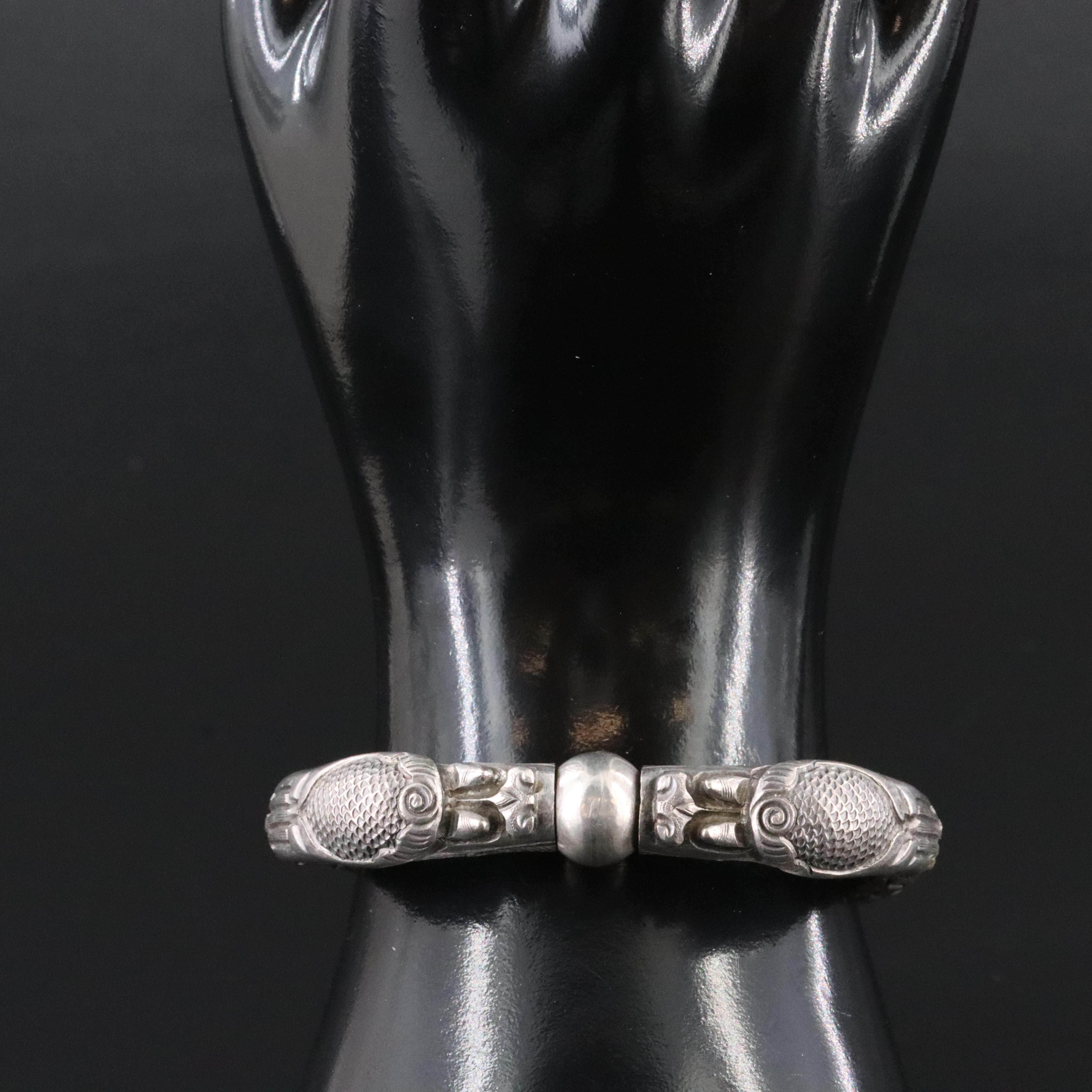 800 Silver Makara Bracelet