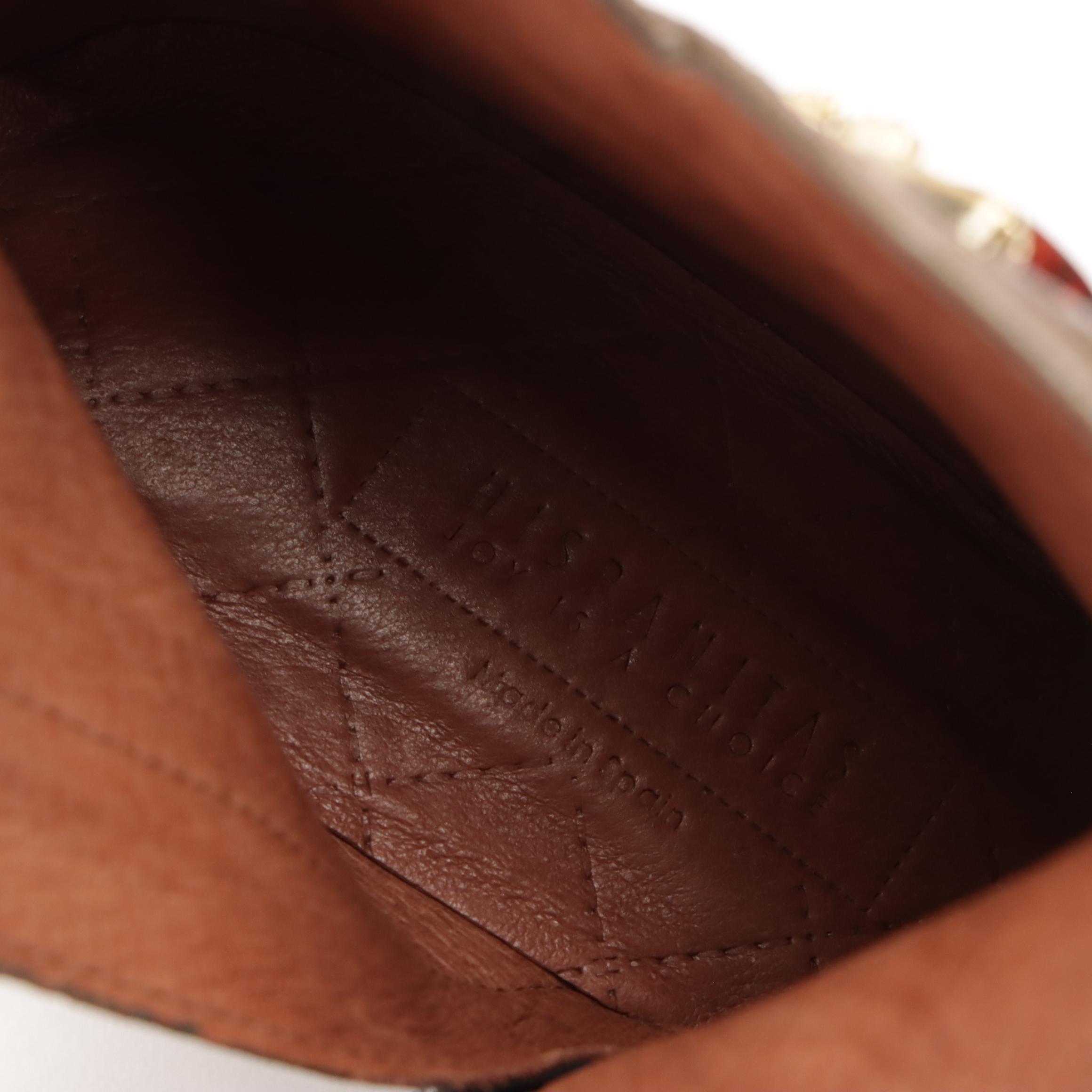 Hispanitas Block Heel Bee Booties in Crinkled Patent Leather, With Box