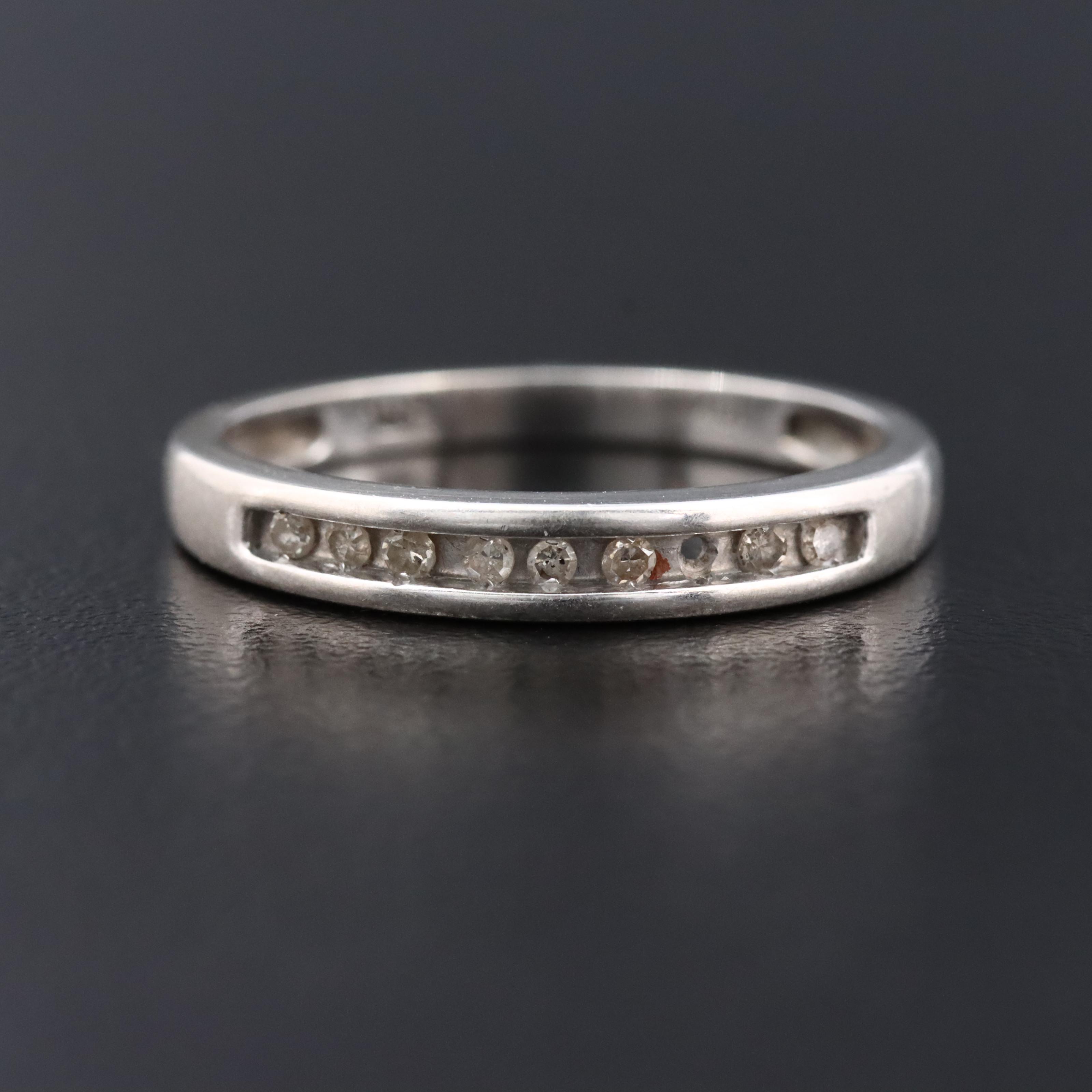 10K 0.08 CTW Diamond Ring