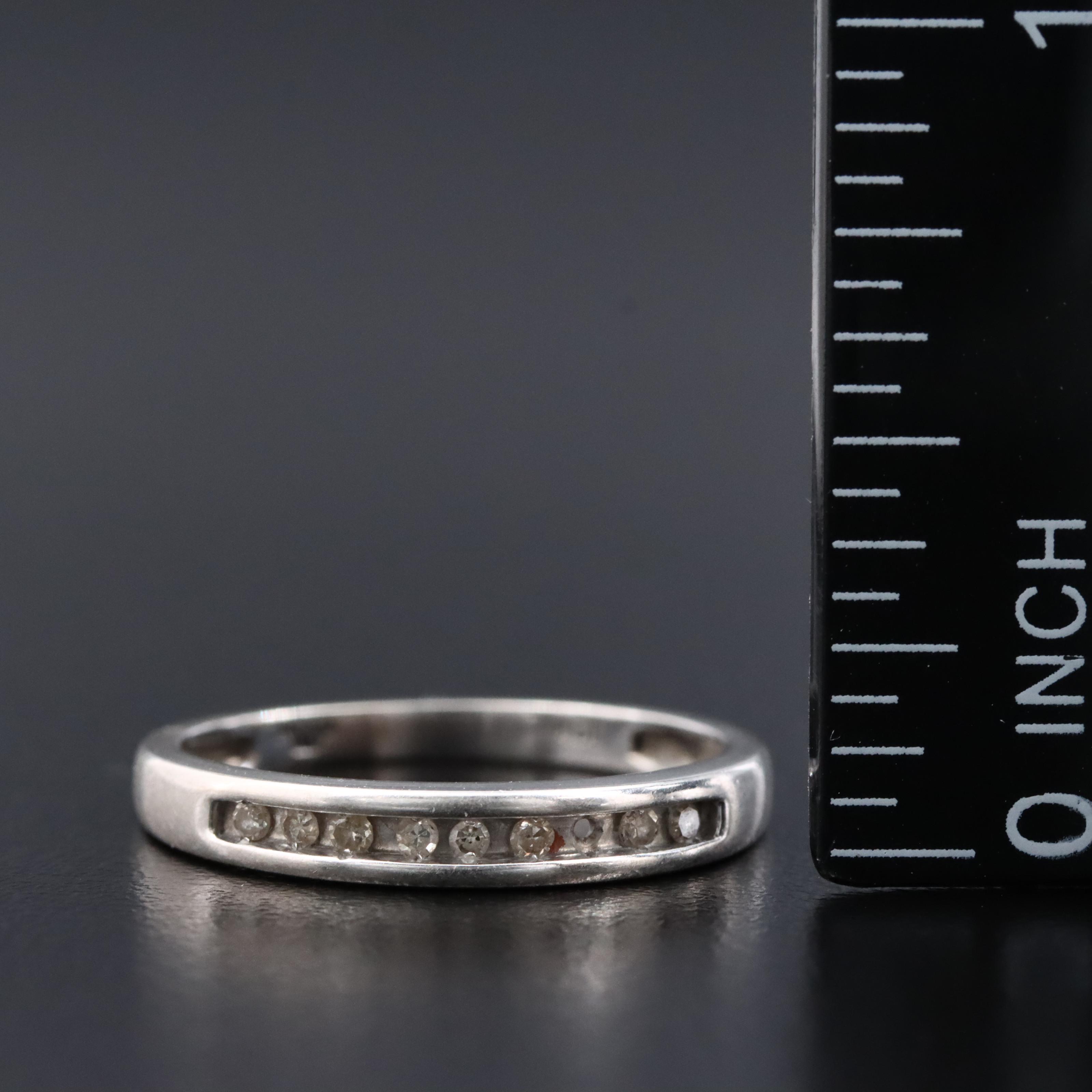 10K 0.08 CTW Diamond Ring