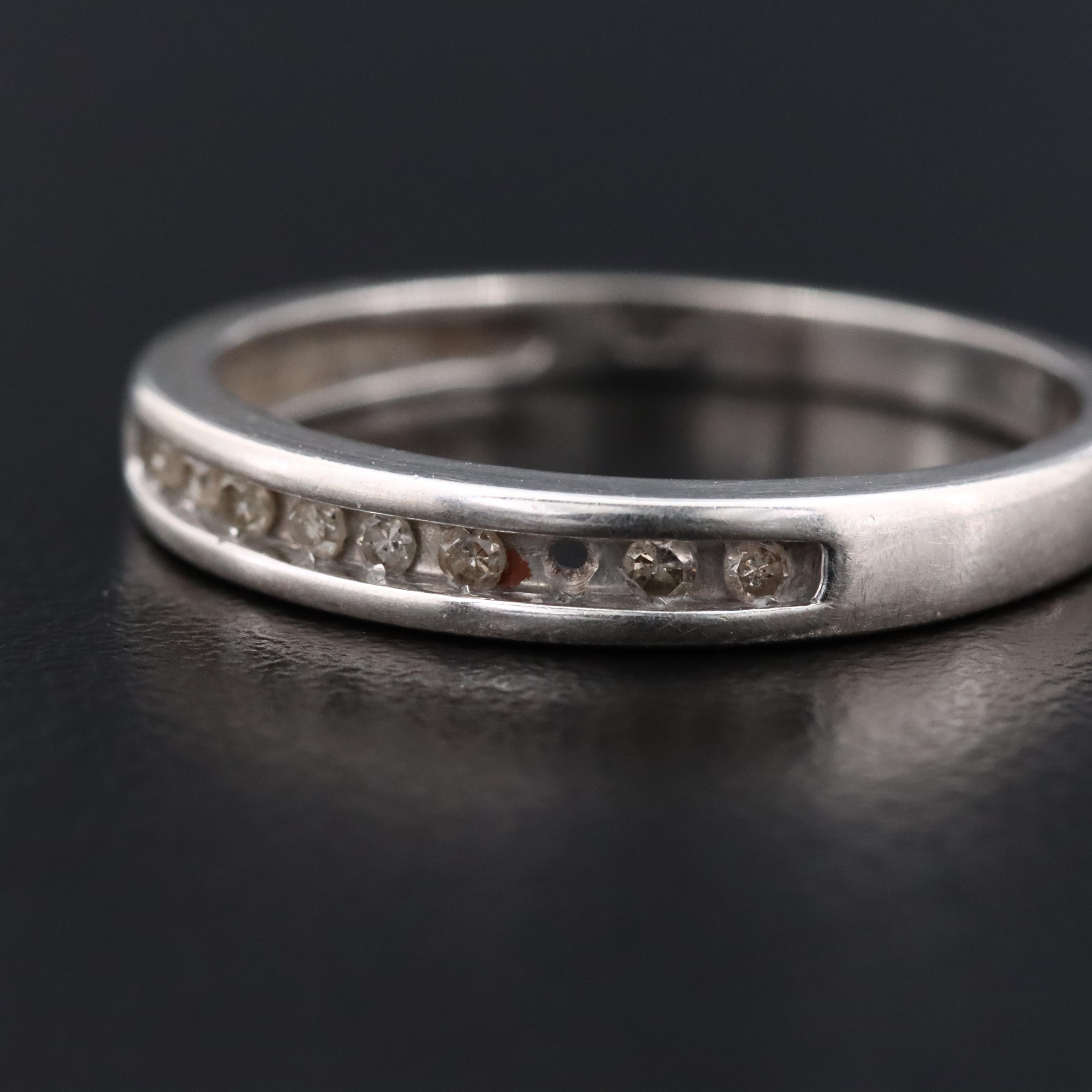 10K 0.08 CTW Diamond Ring