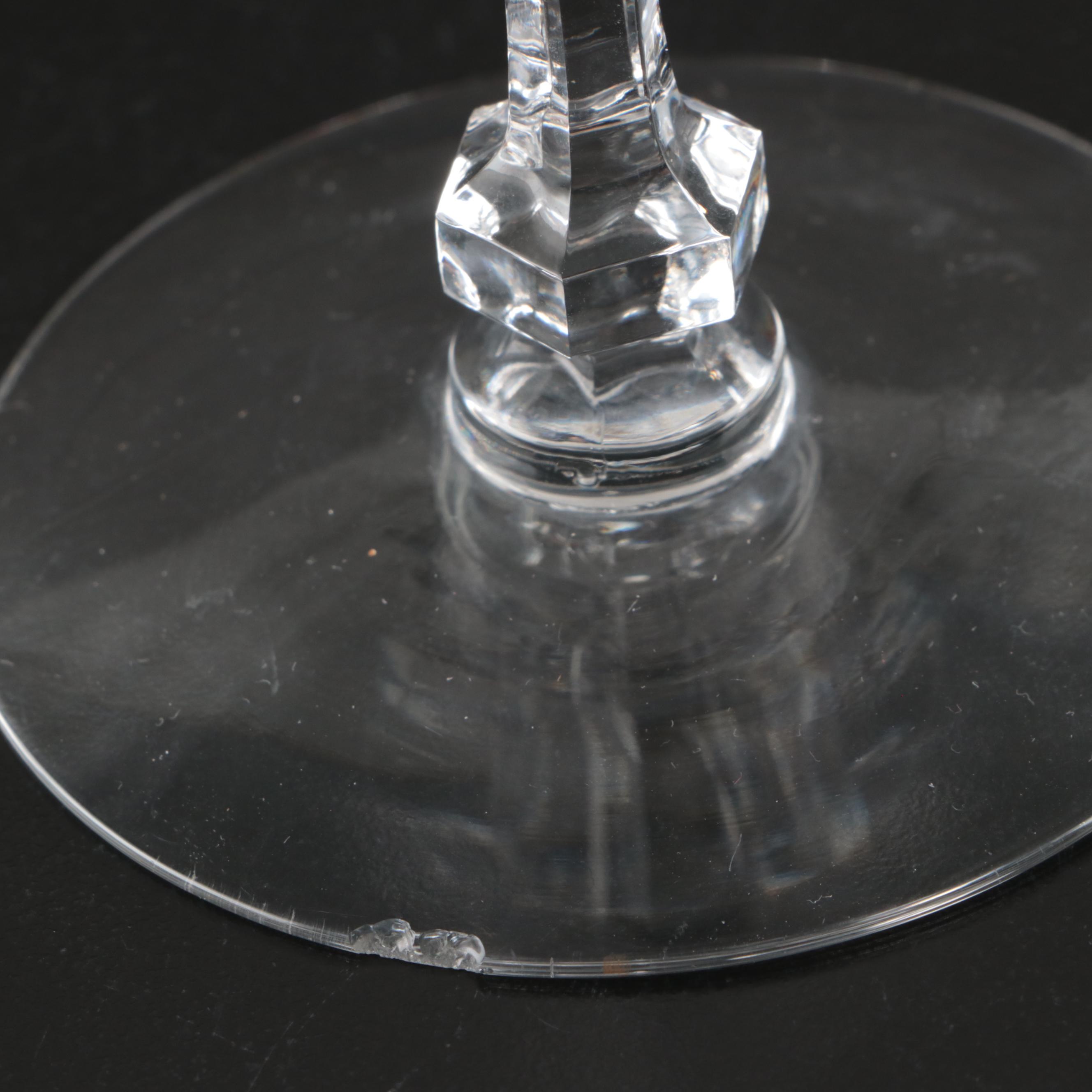 Tiffin "Lyndley" Crystal Stemware, 1960s