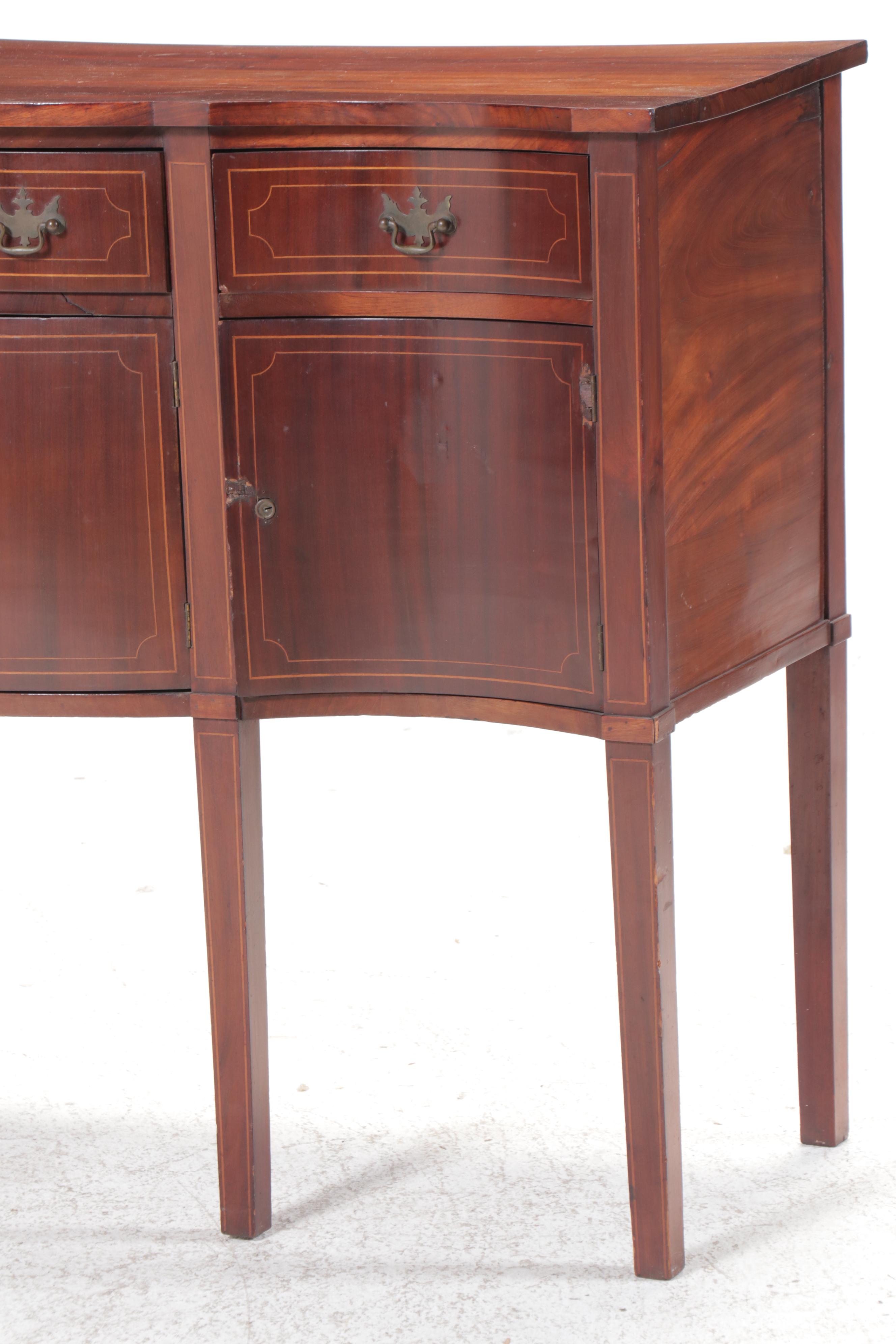Hepplewhite Style Mahogany Buffet