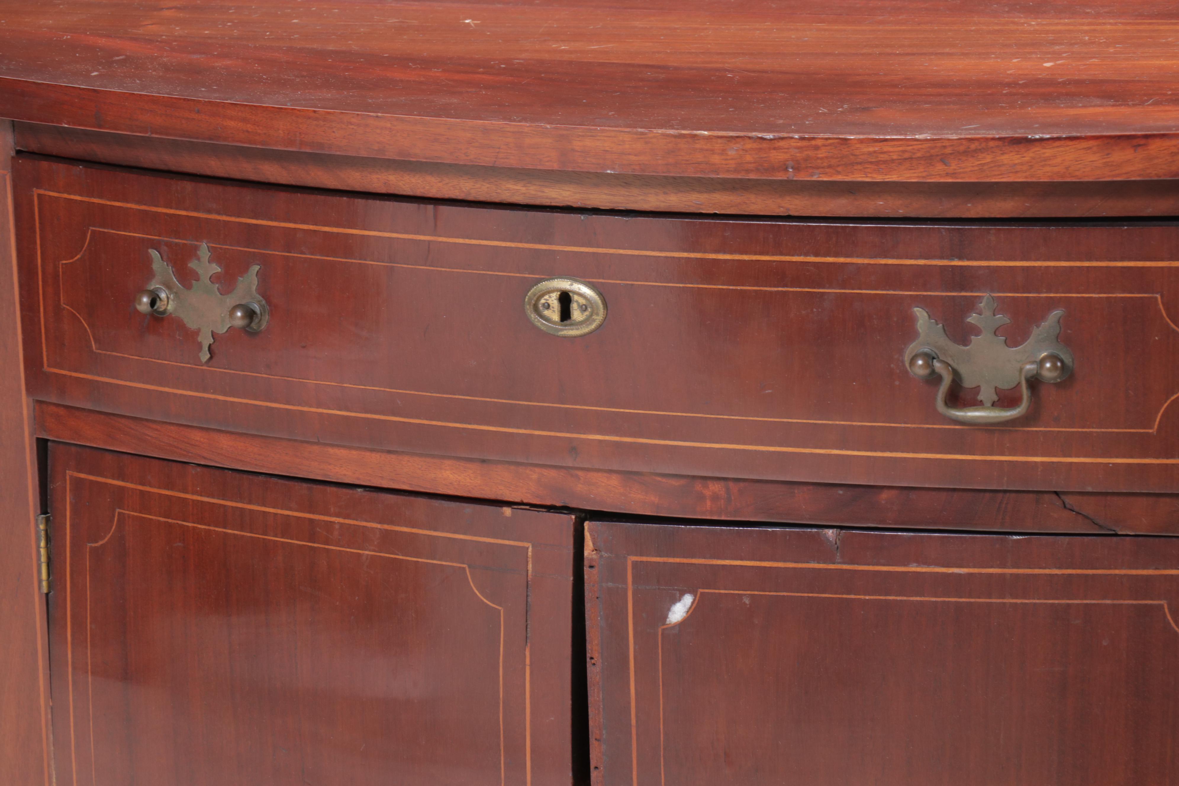 Hepplewhite Style Mahogany Buffet