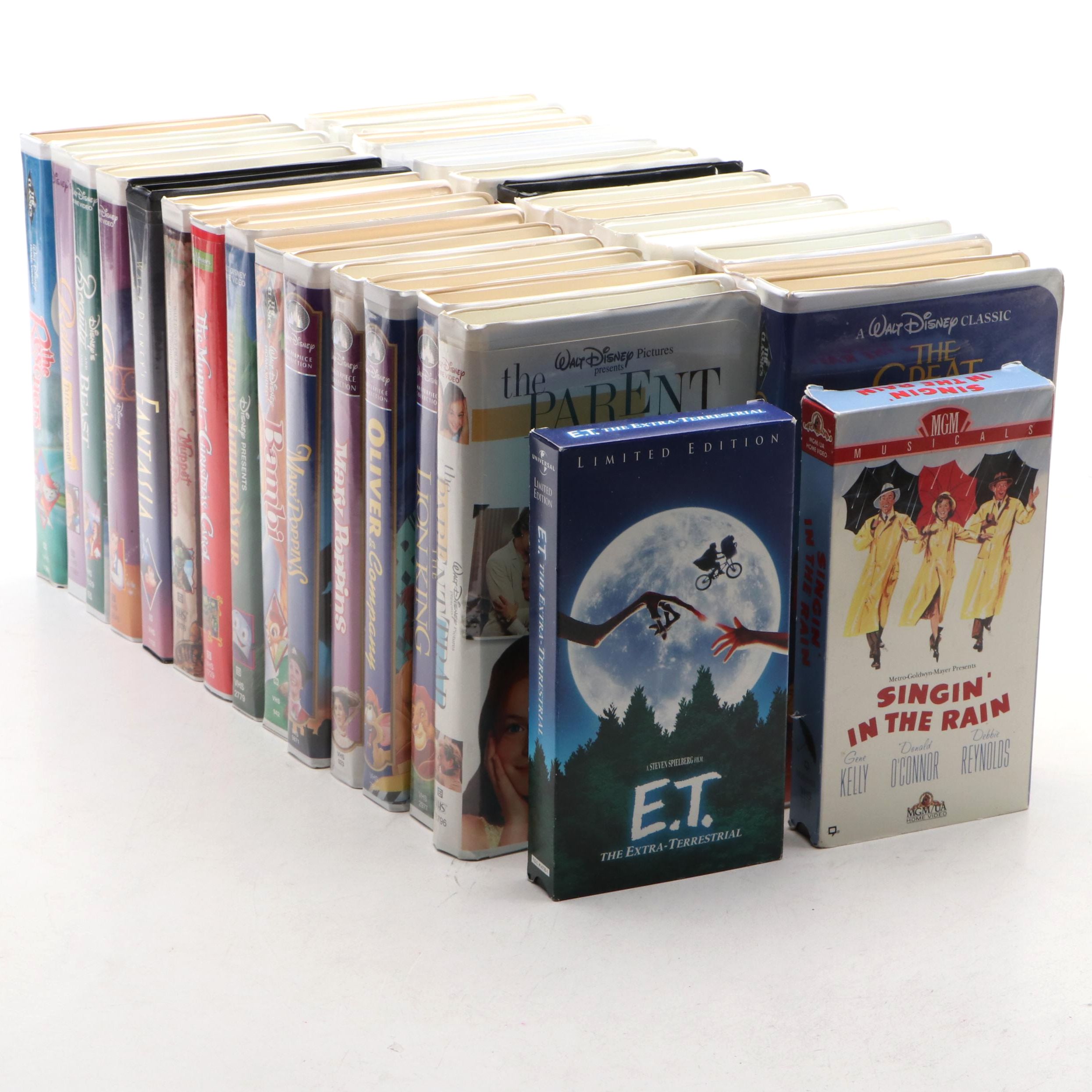 "My Fair Lady," "The Parent Trap," "The Rescuers," and More VHS Tape Movies