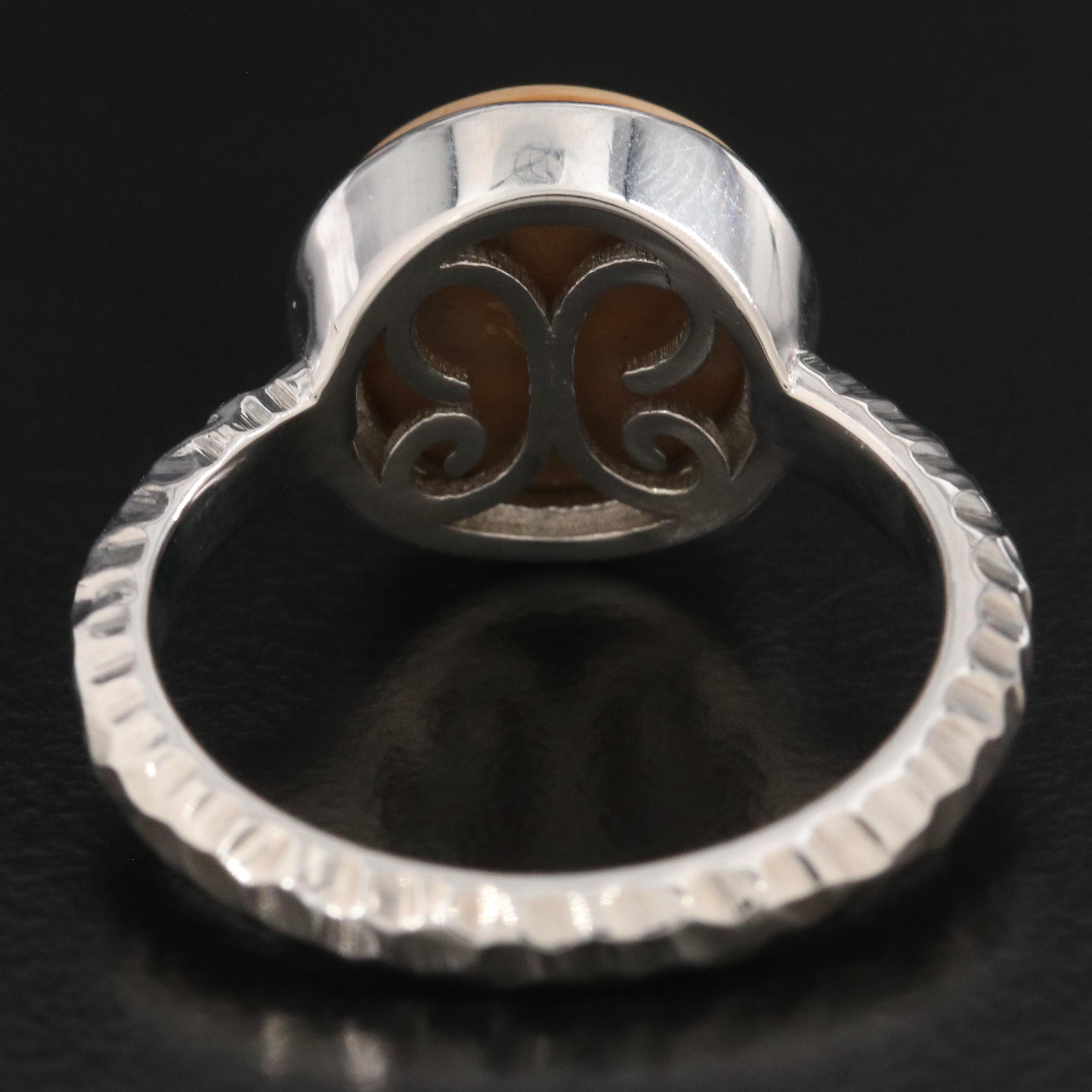 Sterling Jasper Ring