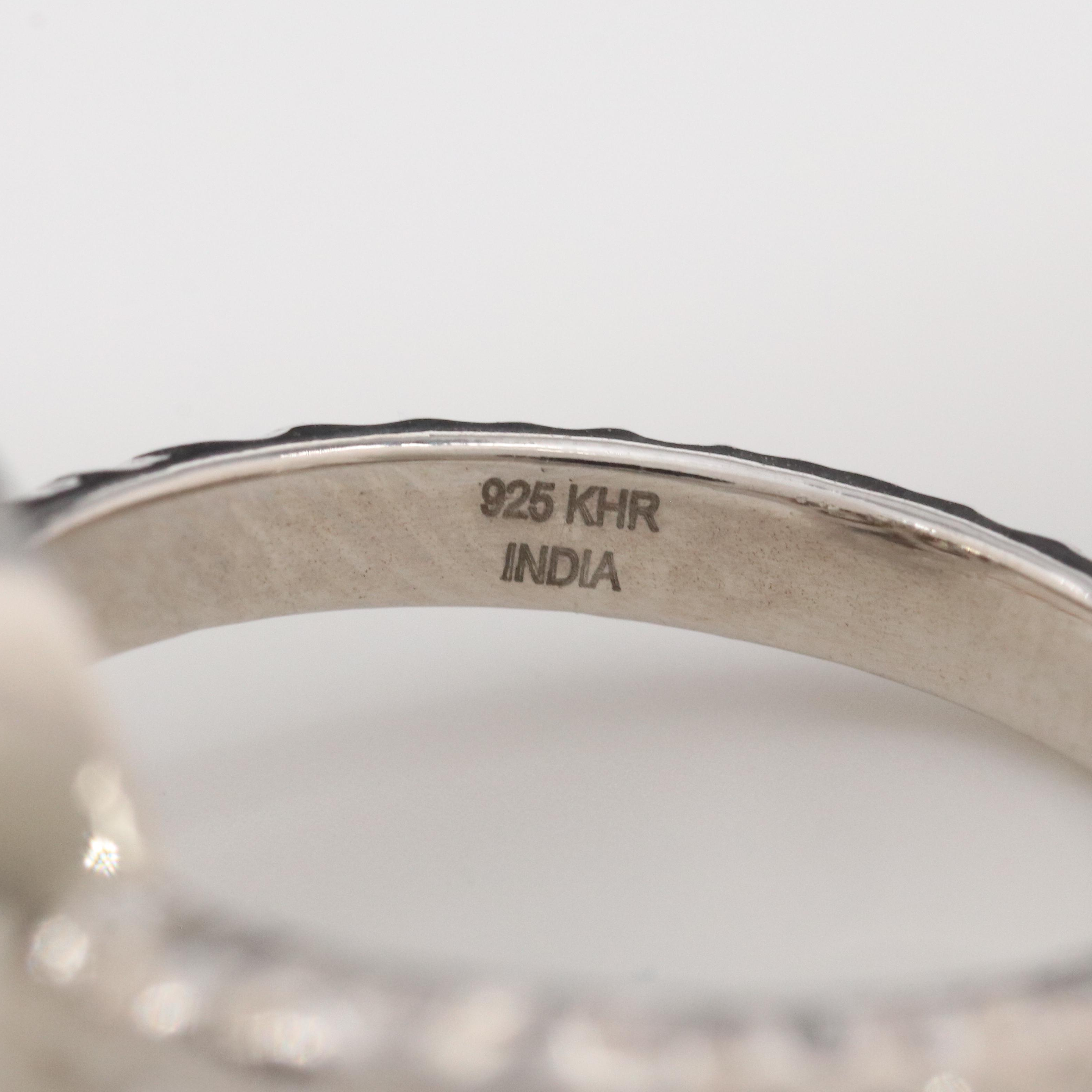 Sterling Jasper Ring