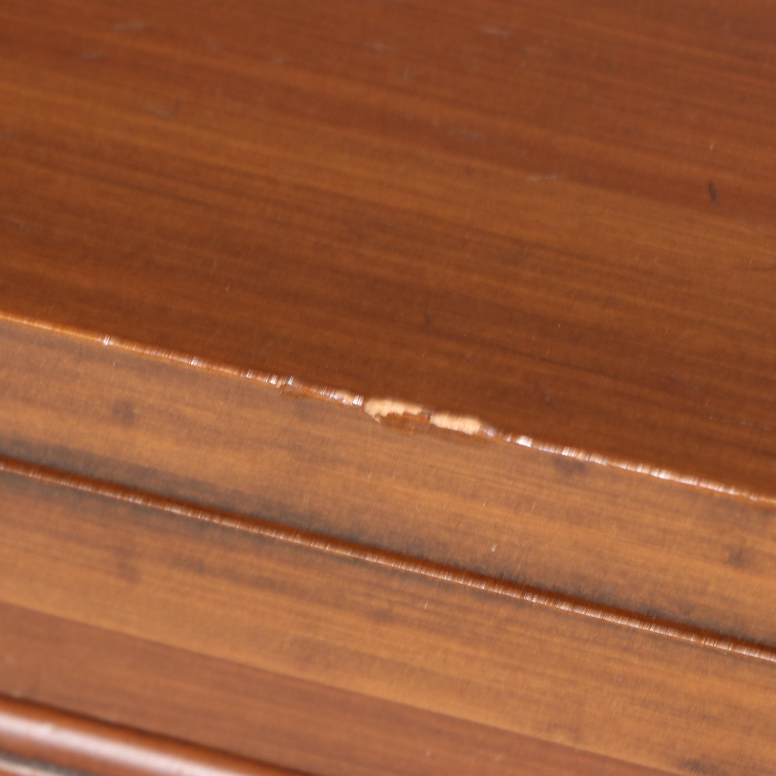 Franklin Shockey Co. Mid Century Modern Burnished Pine Chest on Chest