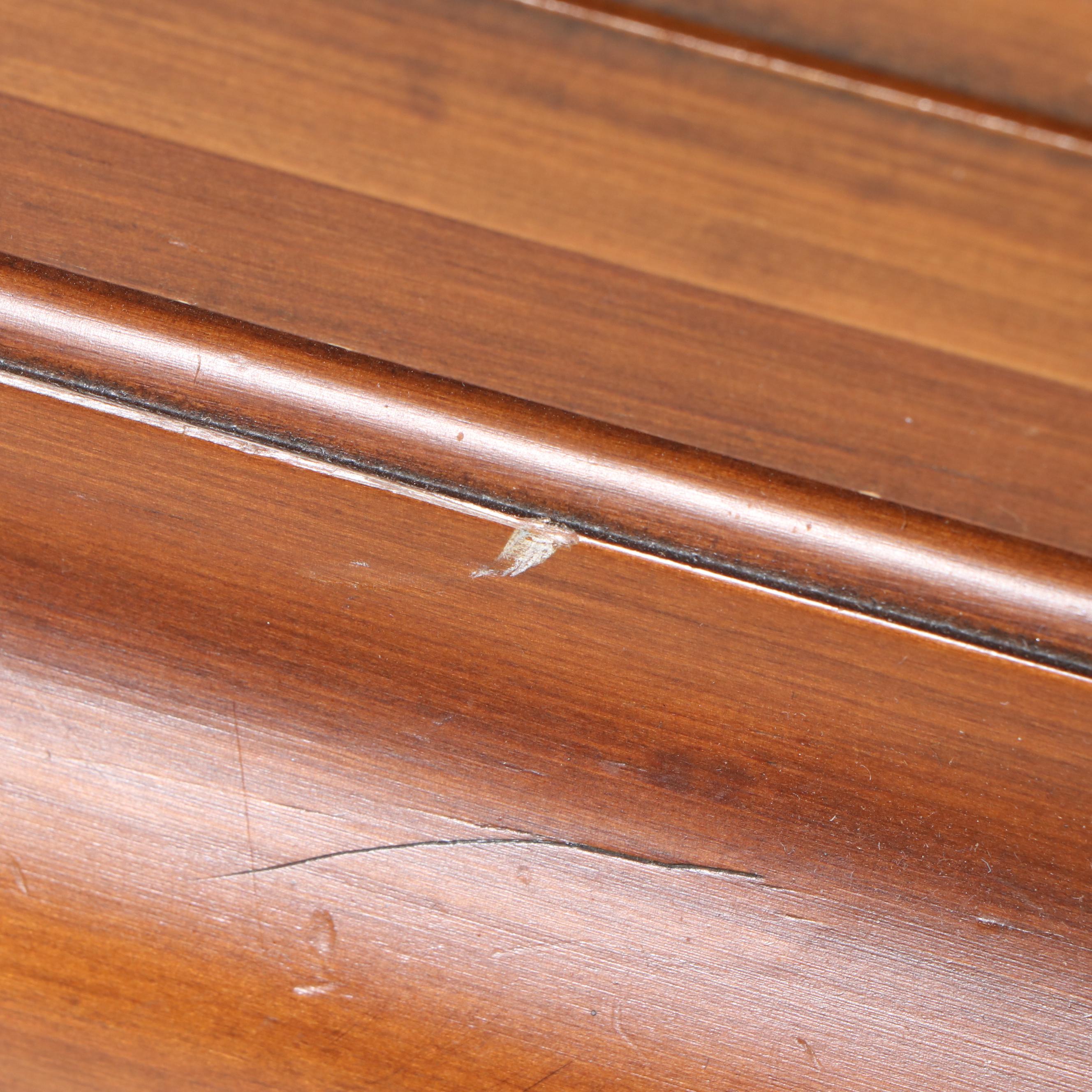 Franklin Shockey Co. Mid Century Modern Burnished Pine Chest on Chest