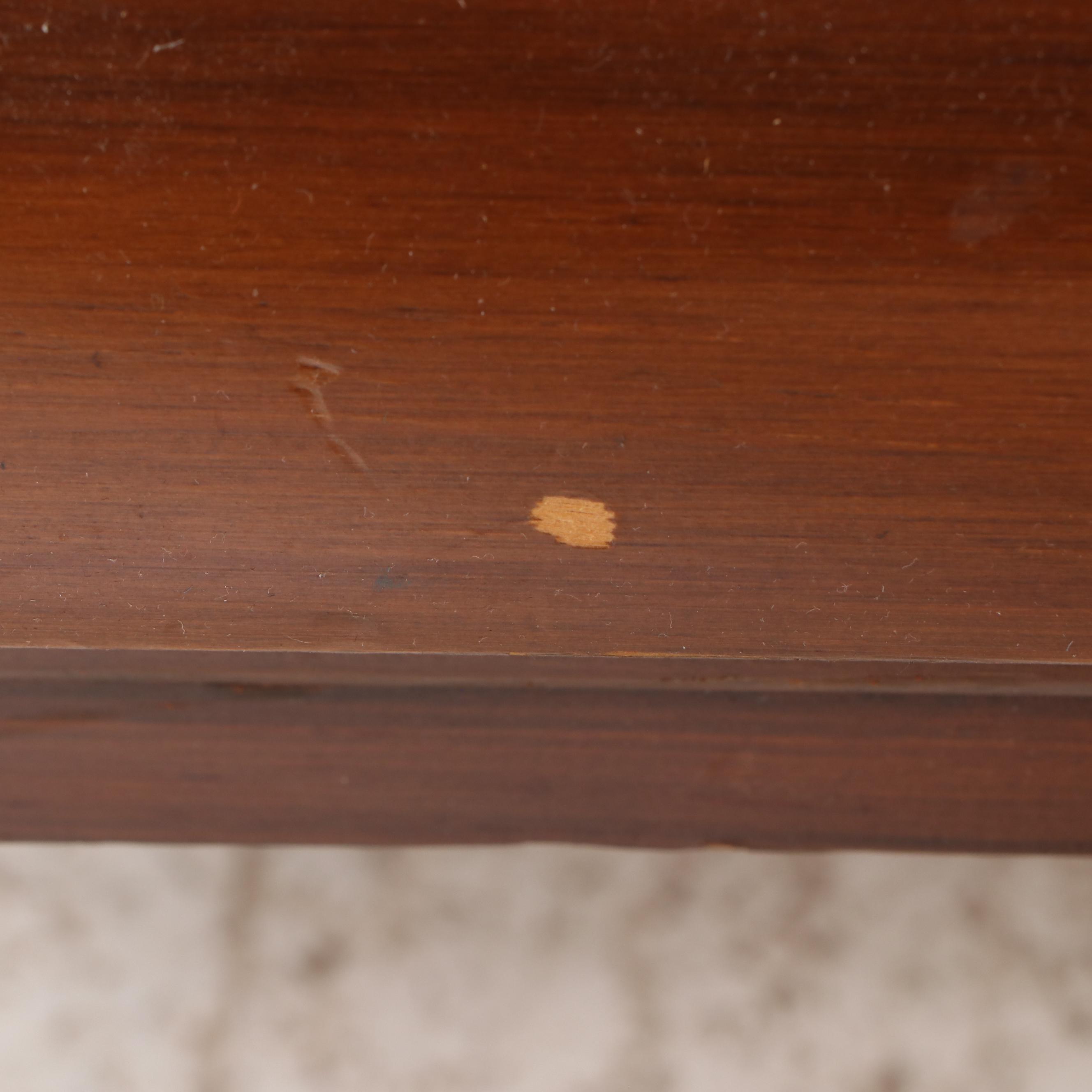 Franklin Shockey Co. Mid Century Modern Burnished Pine Chest on Chest