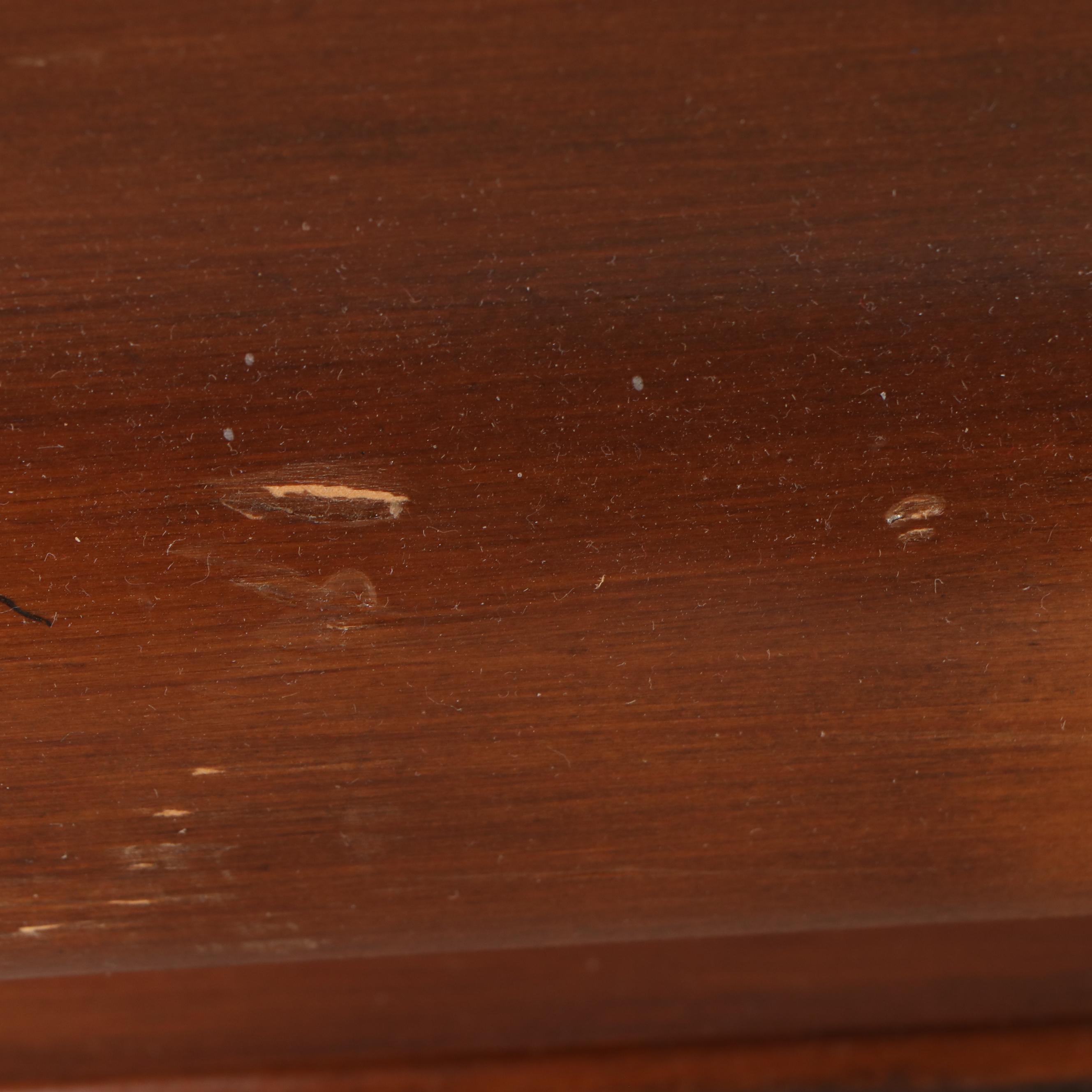 Franklin Shockey Co. Mid Century Modern Burnished Pine Chest on Chest