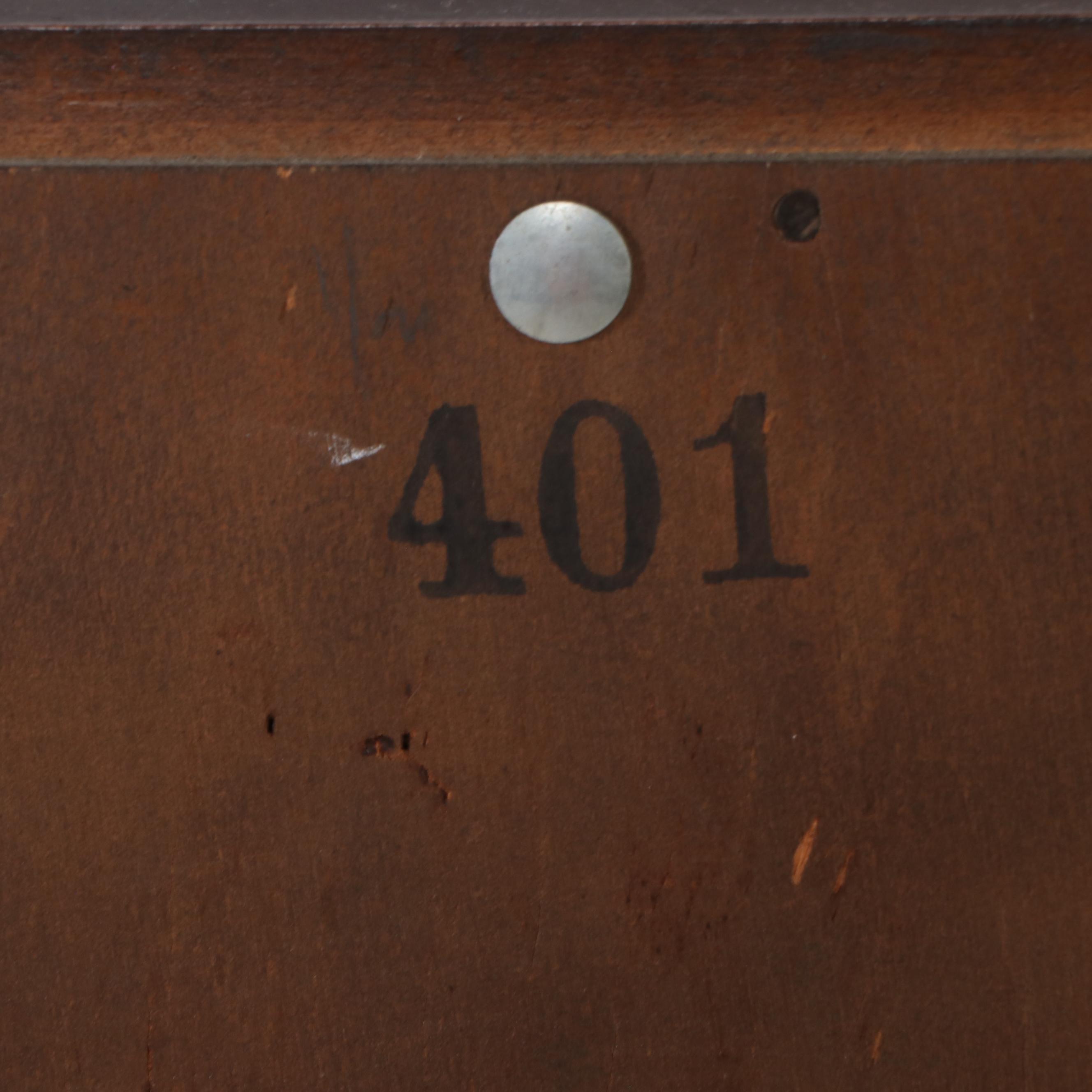 Franklin Shockey Co. Mid Century Modern Burnished Pine Chest on Chest