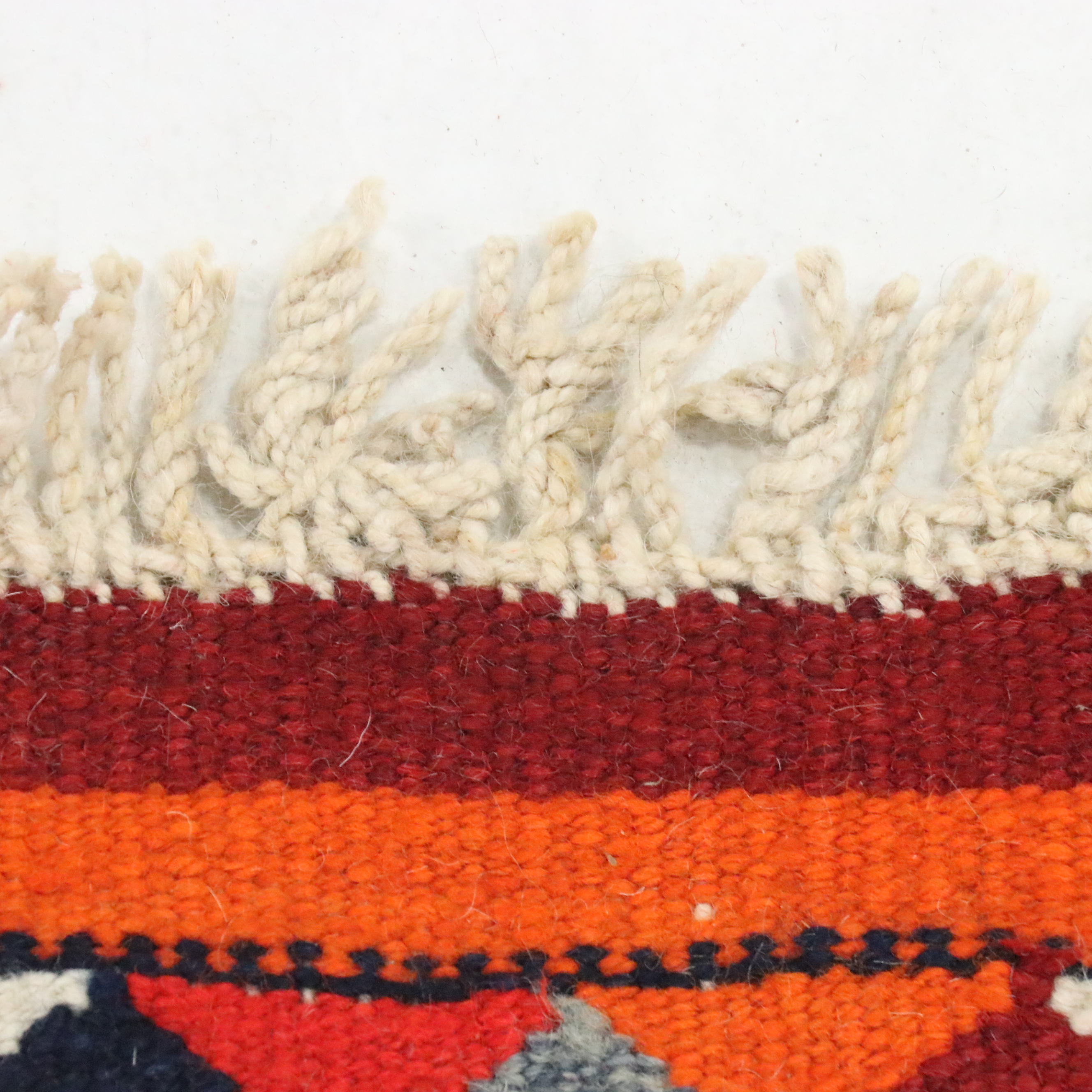 3'5 x 13'9 Hand-Knotted Moroccan Berber Carpet Runner Long Rug