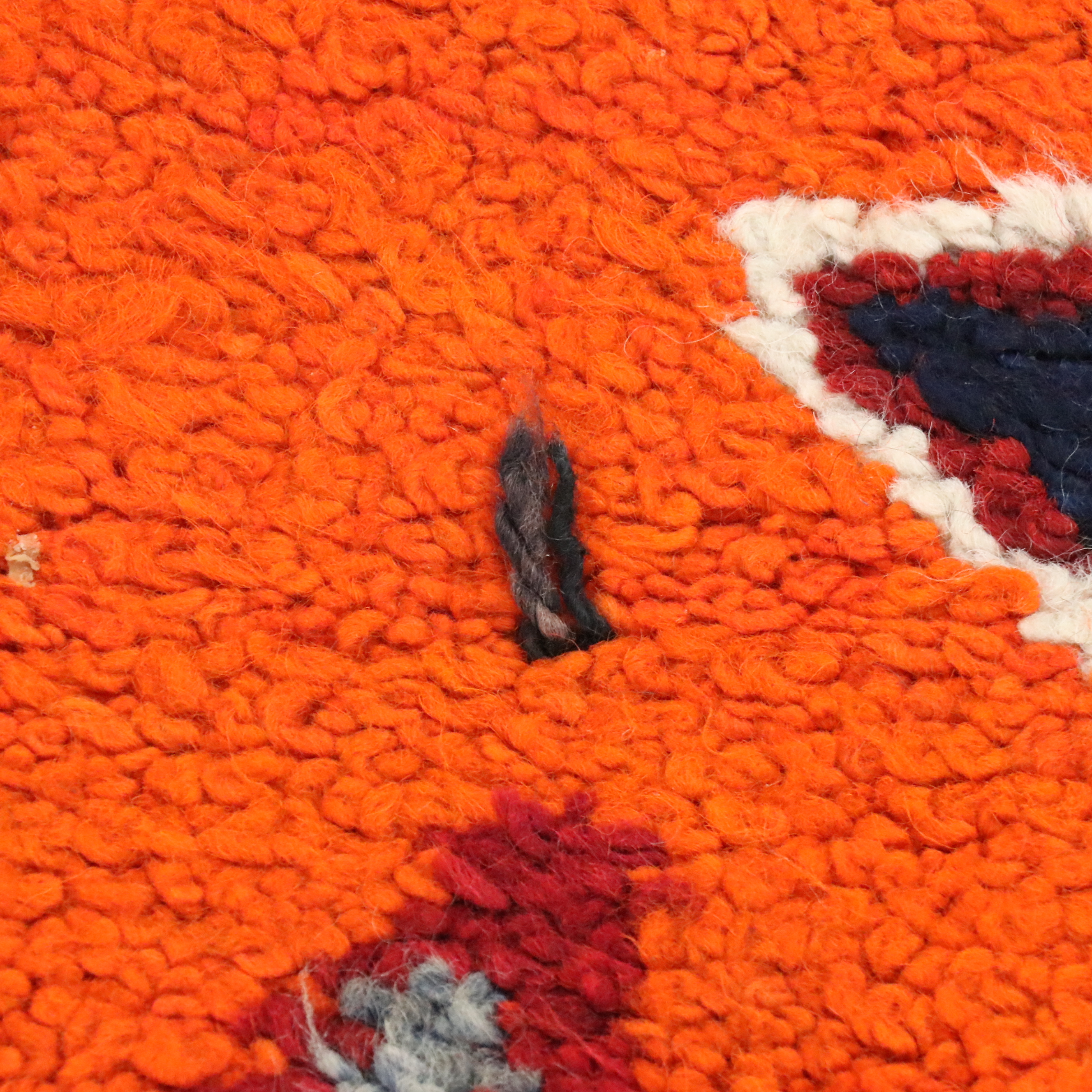 3'5 x 13'9 Hand-Knotted Moroccan Berber Carpet Runner Long Rug