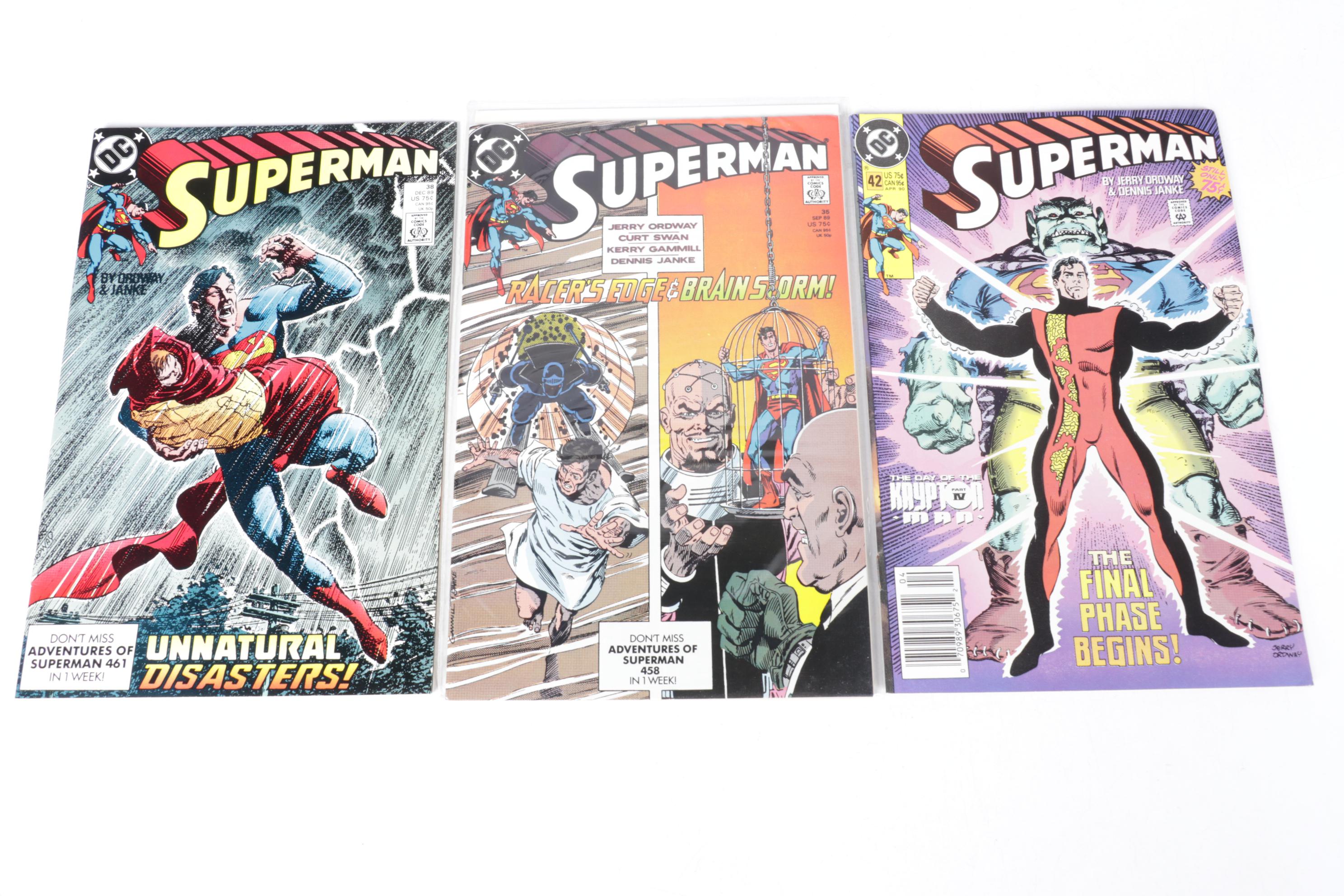 Bronze Age DC Comics "Superman" Comic Book Collection