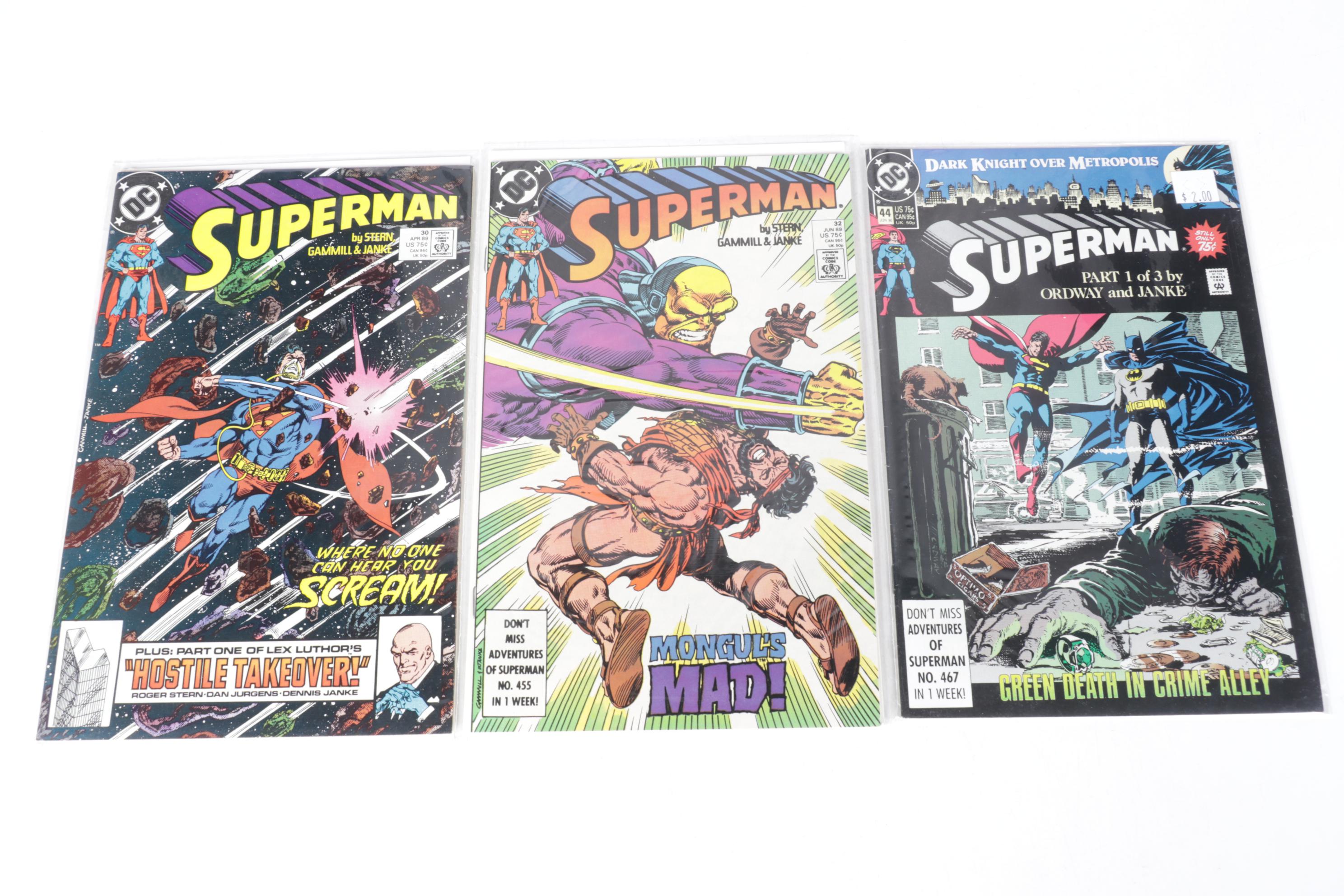 Bronze Age DC Comics "Superman" Comic Book Collection