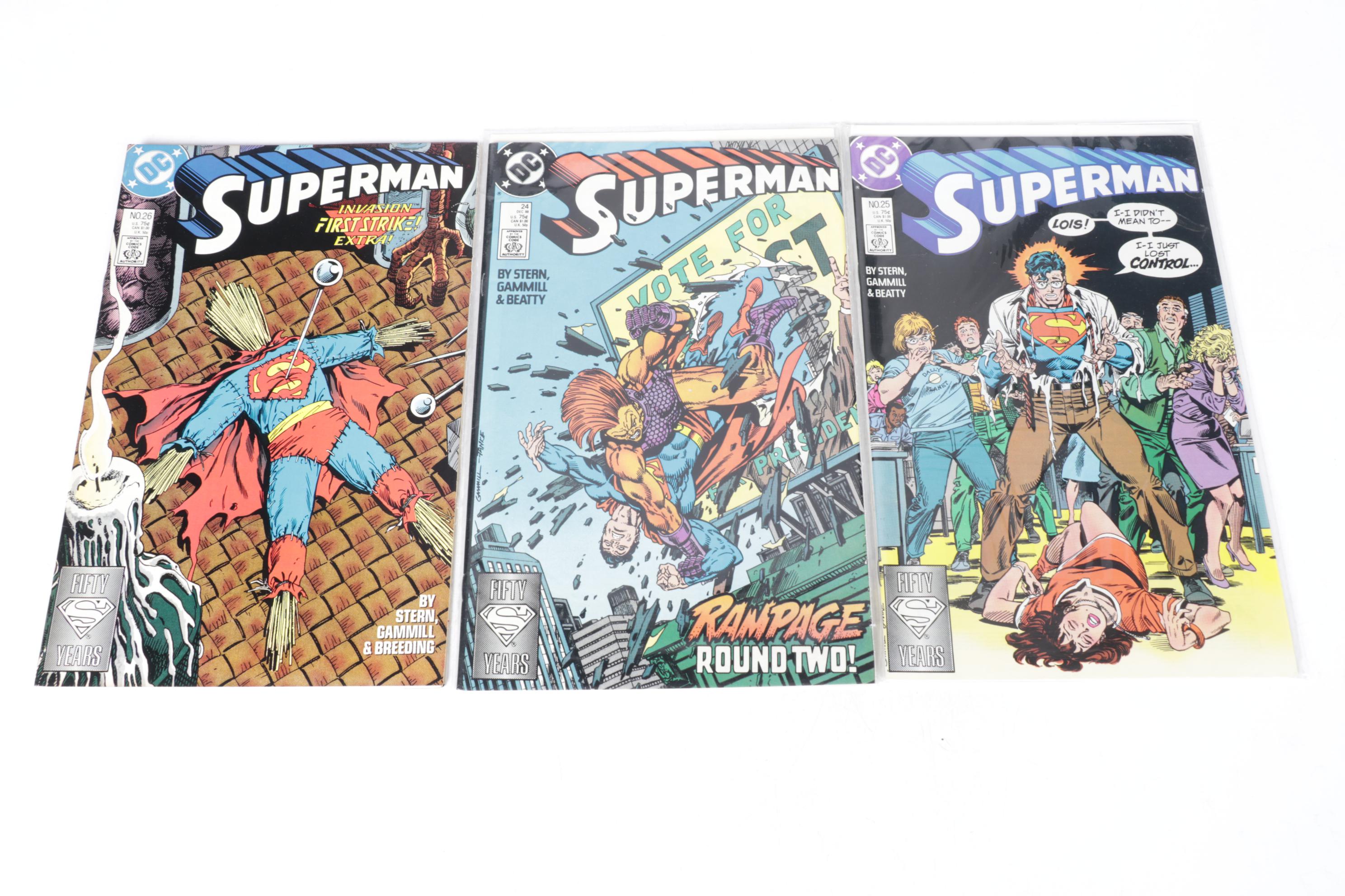 Bronze Age DC Comics "Superman" Comic Book Collection