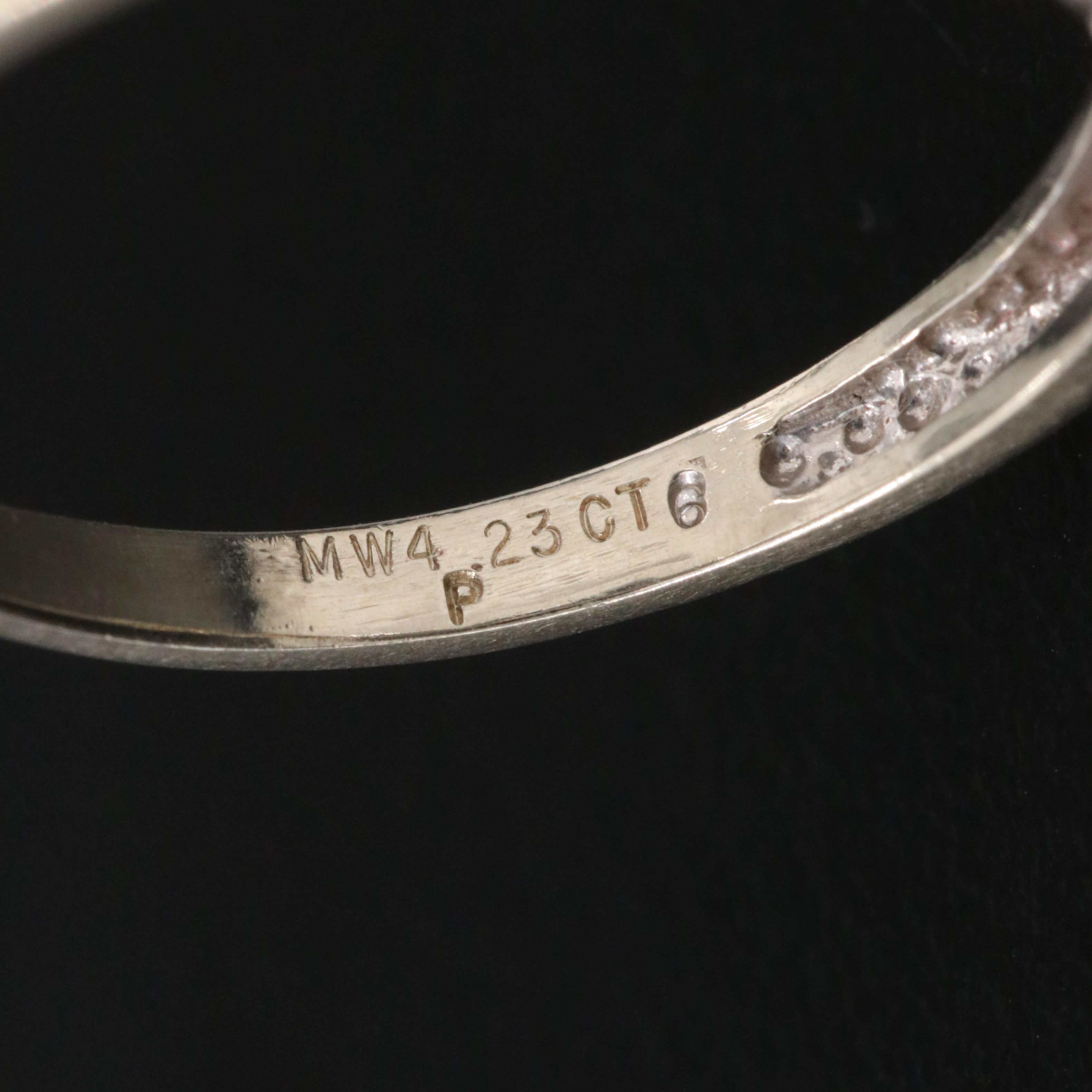 10K 0.22 CT Diamond Solitaire Ring