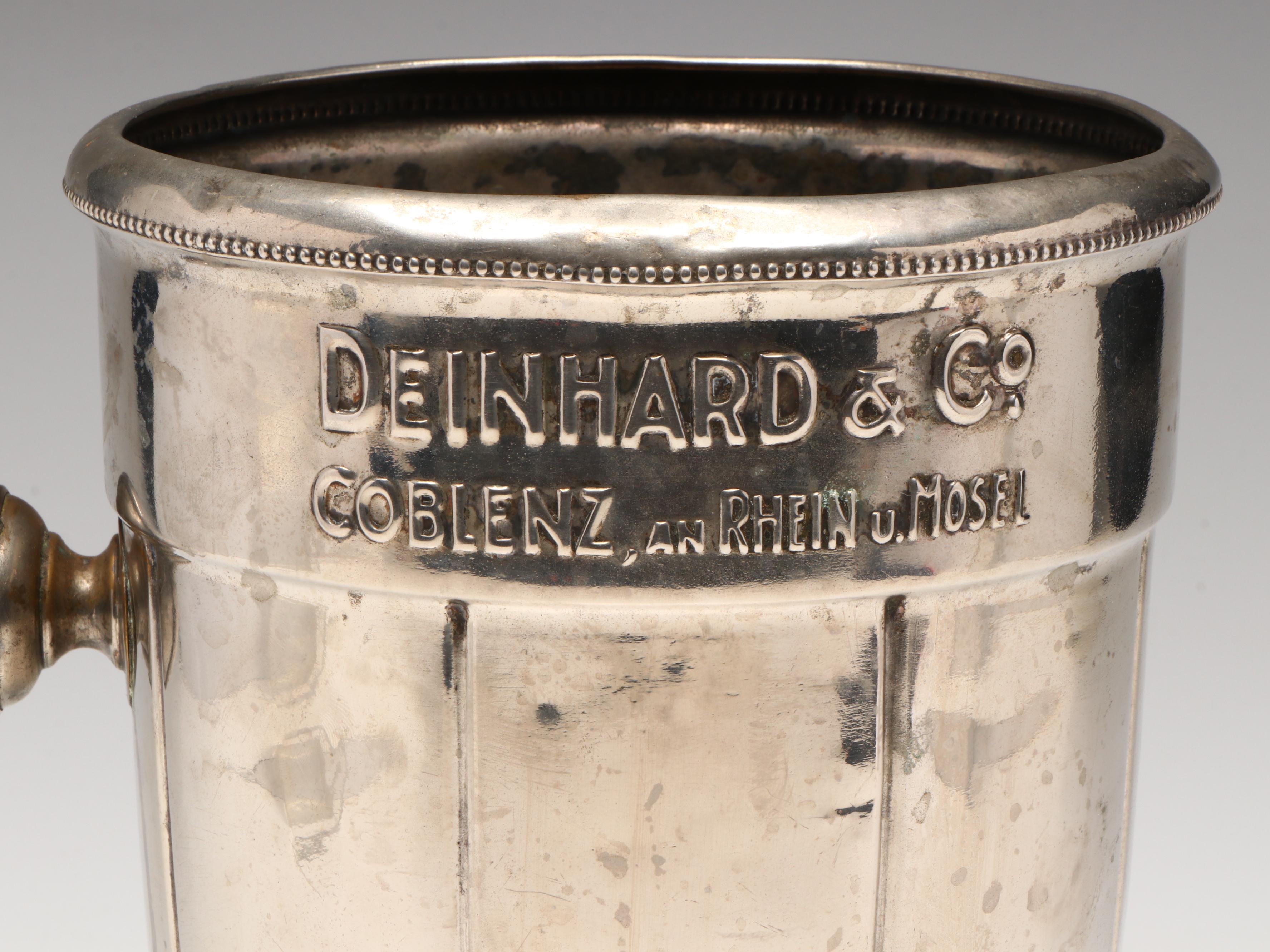 German Deinhard & Co. Metal Champagne Bucket