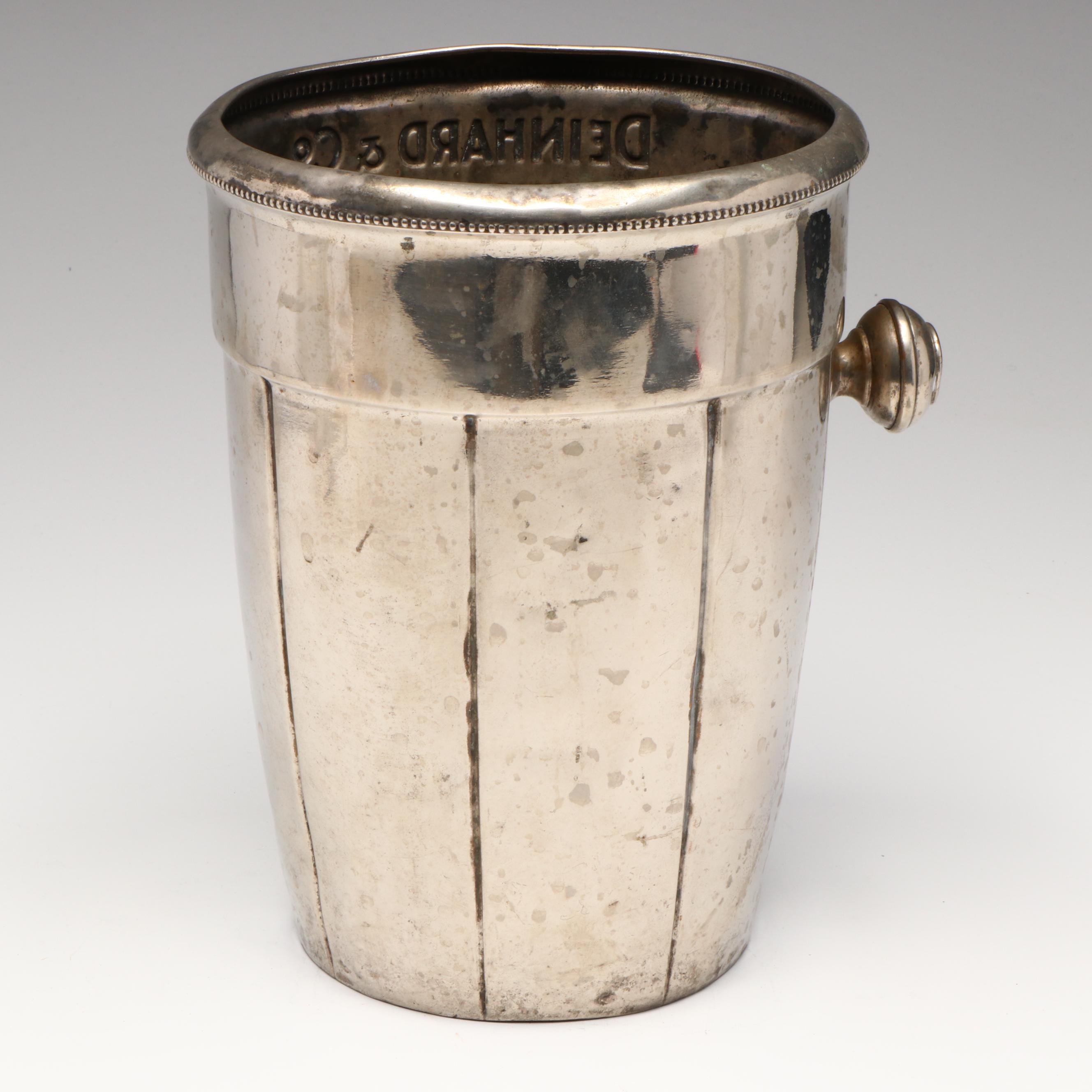 German Deinhard & Co. Metal Champagne Bucket