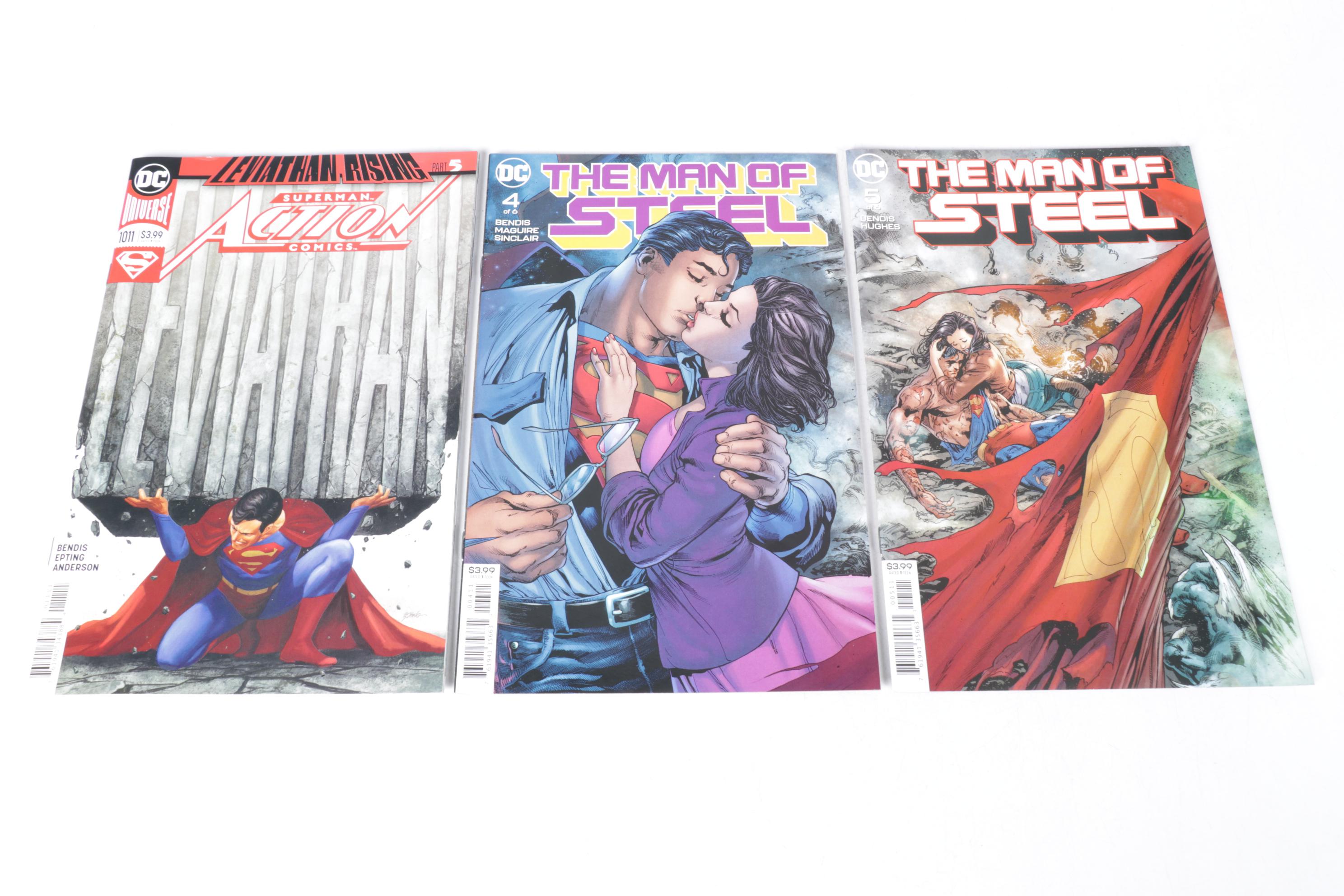 DC Comics "The Man of Steel" and "Action Comics" Collection